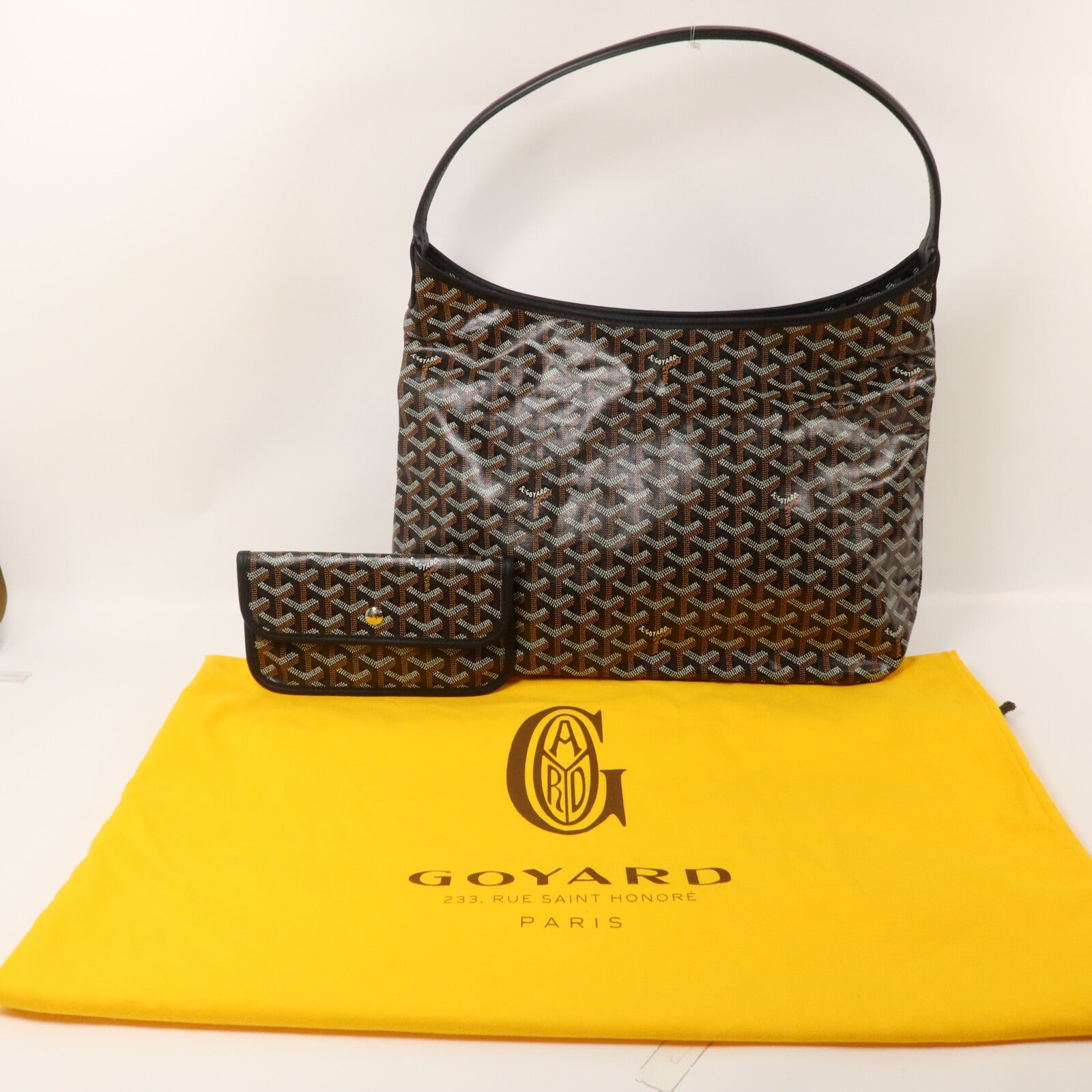 GOYARD 塗層帆布Boheme Hobo肩背袋