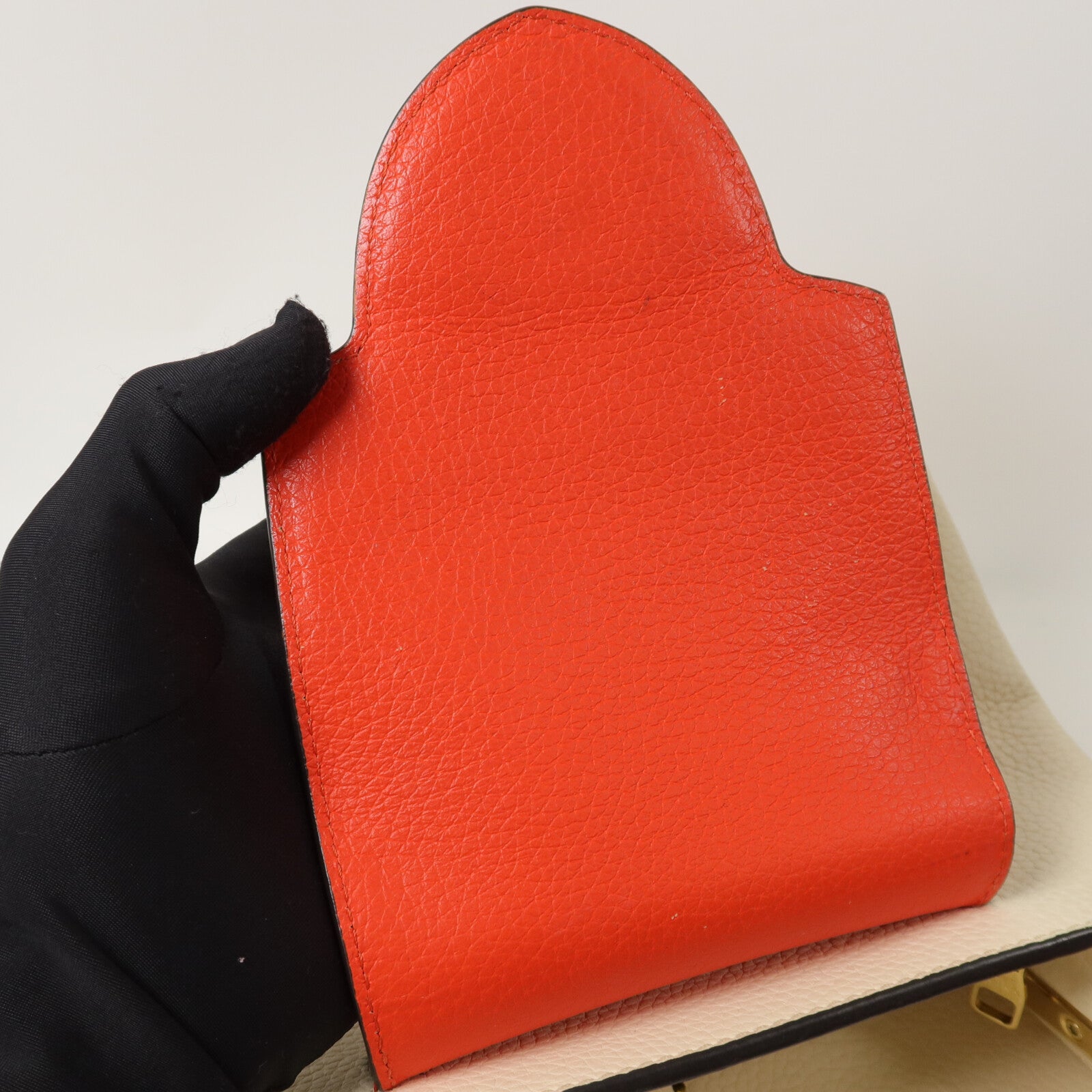 LOUIS VUITTON 牛皮皮革Capucines BB手挽肩背兩用袋