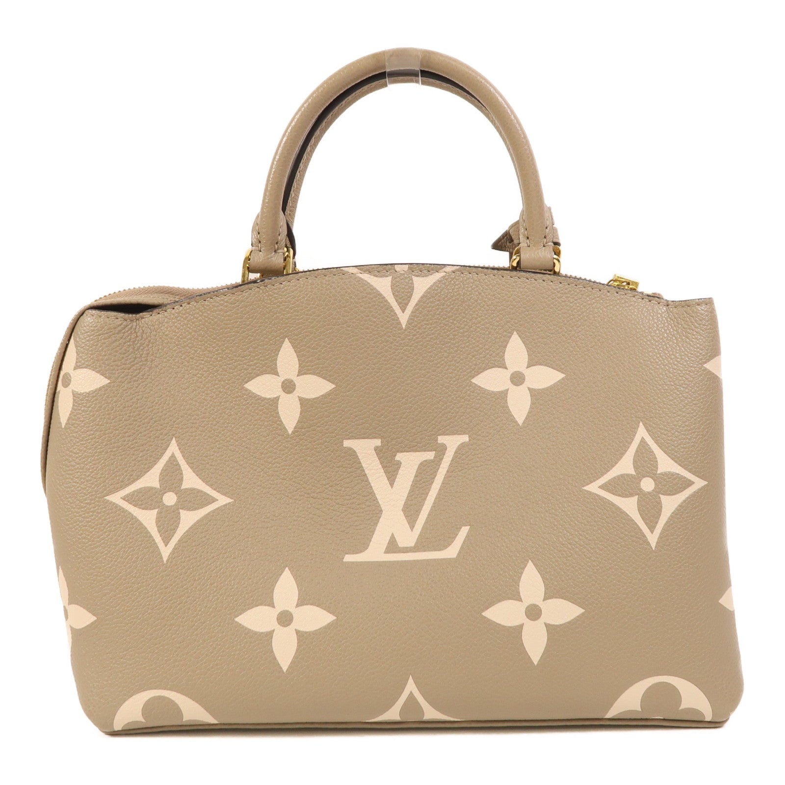 LOUIS VUITTON Monogram Empreinte Petit Palais金扣手挽肩背兩用袋