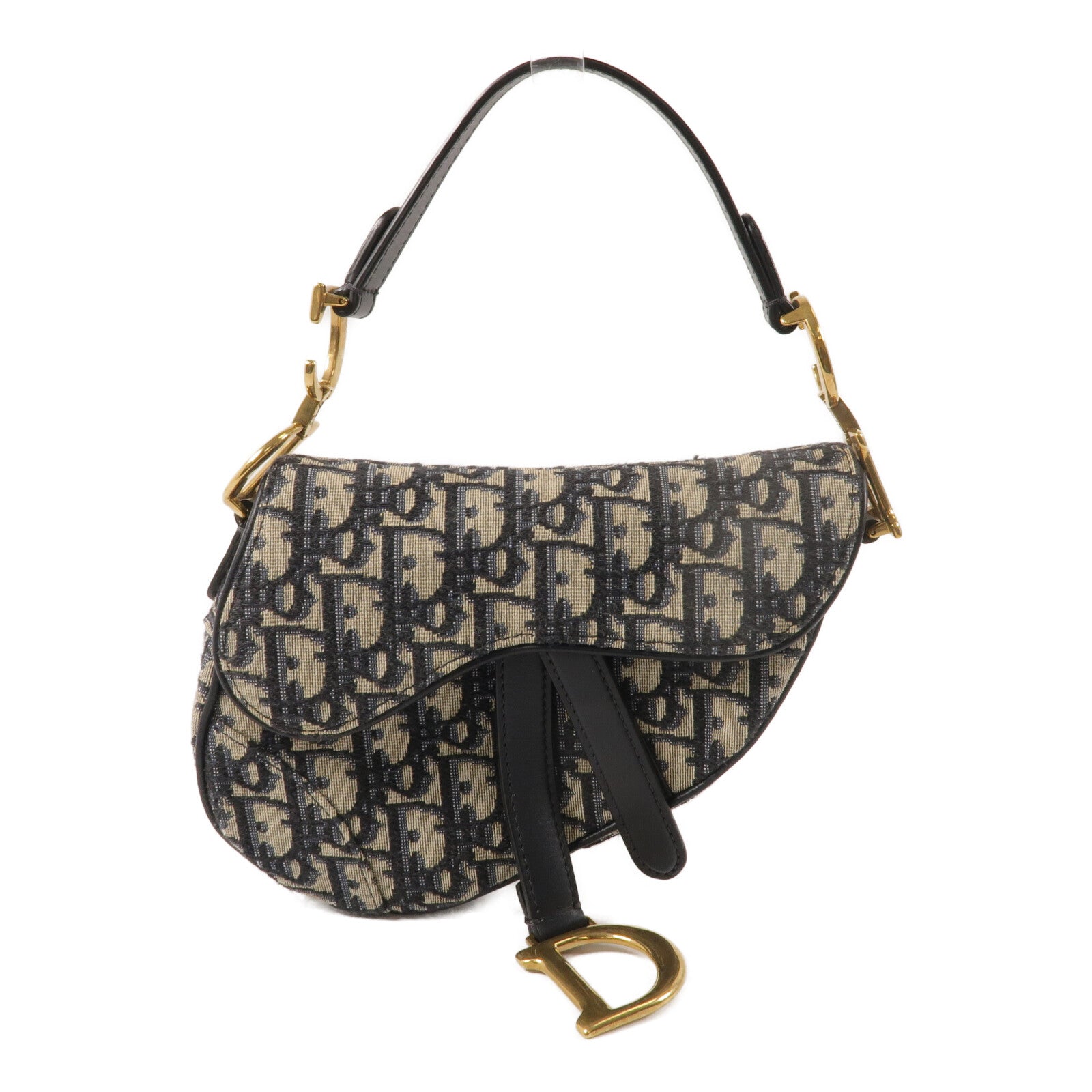 Dior 帆布Saddle Mini肩背袋