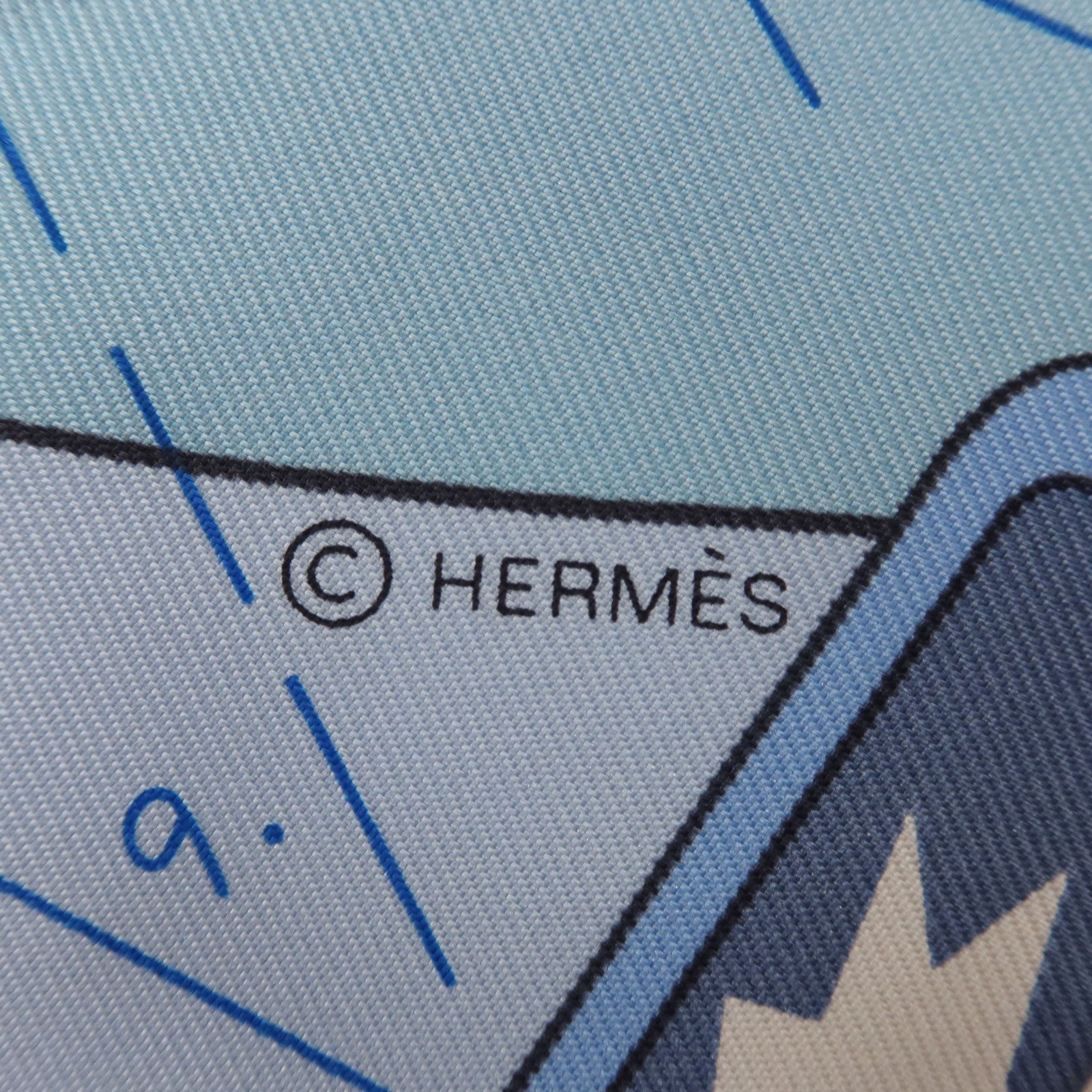 HERMES 絲質Scarf絲巾