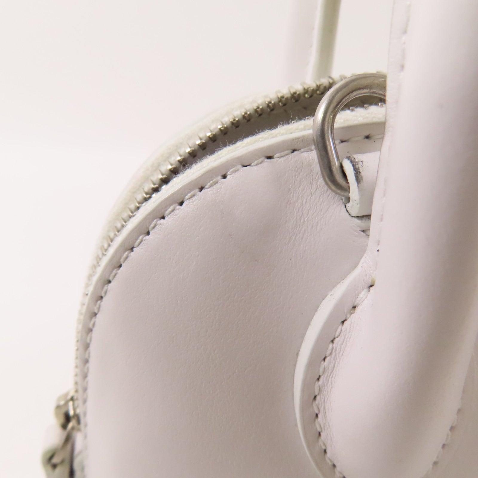 BALENCIAGA 牛皮皮革Ville XXS銀扣手挽肩背兩用袋