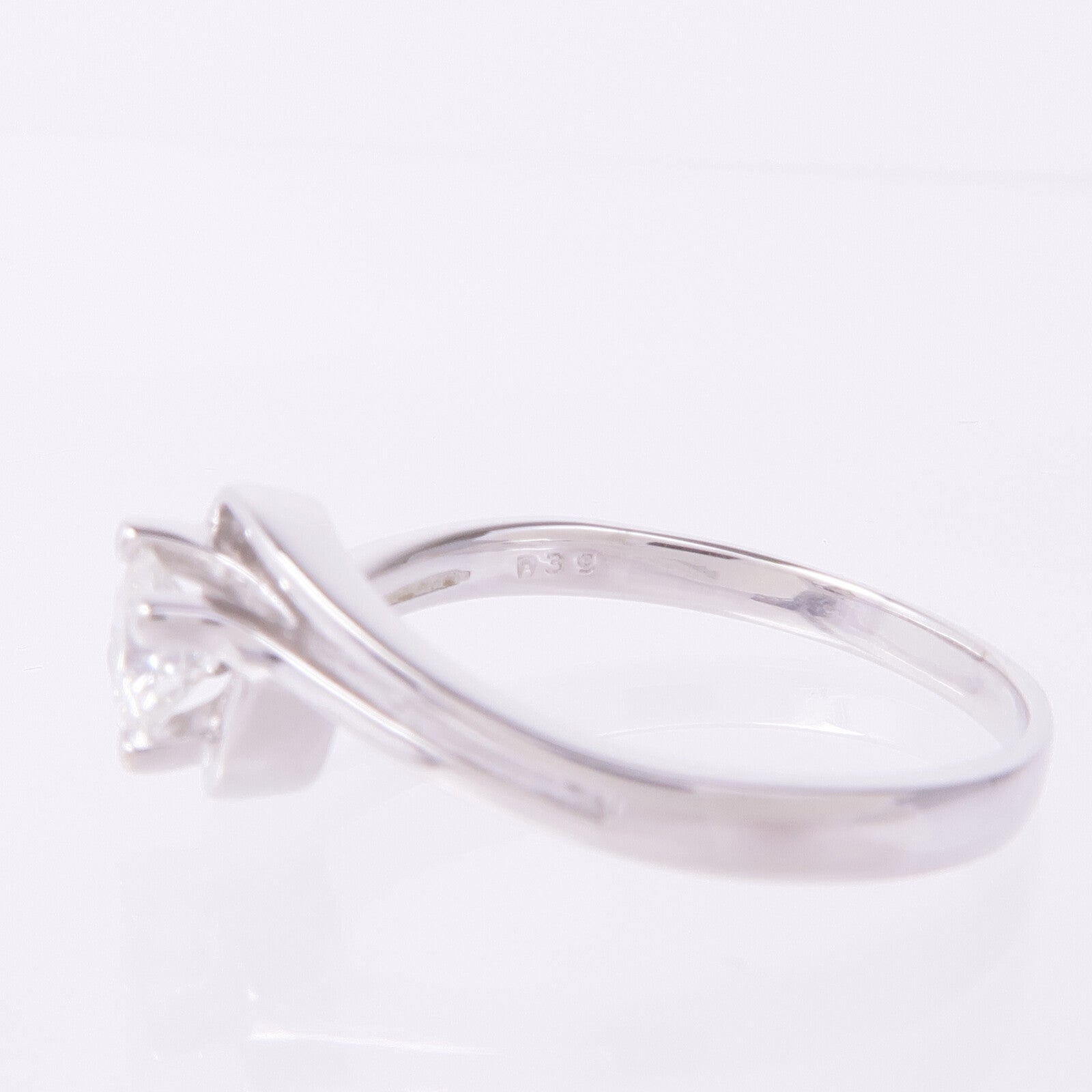 JEWELRY 18K白金Diamond Ring鑽石戒指US#8
