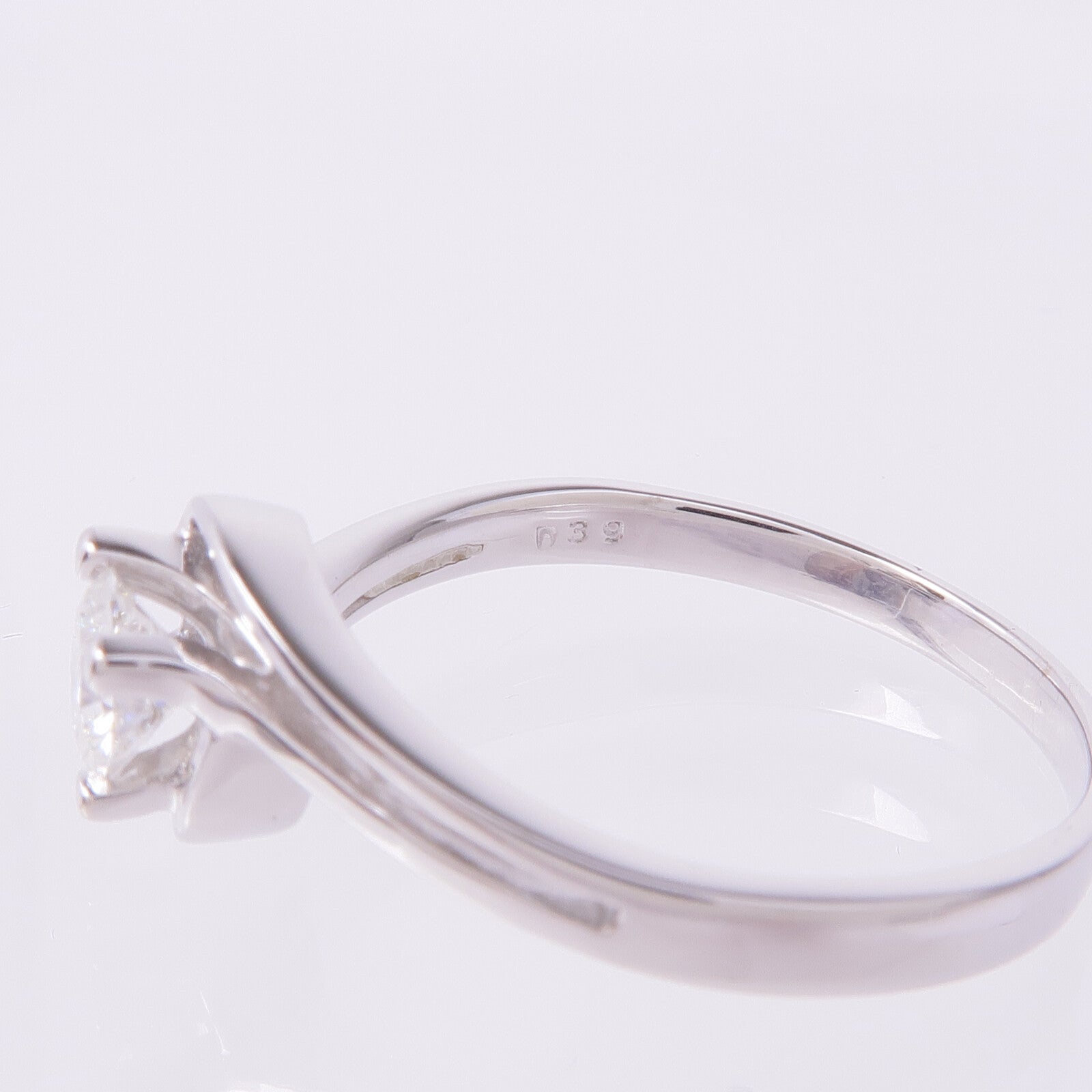 JEWELRY 18K白金Diamond Ring鑽石戒指US#8