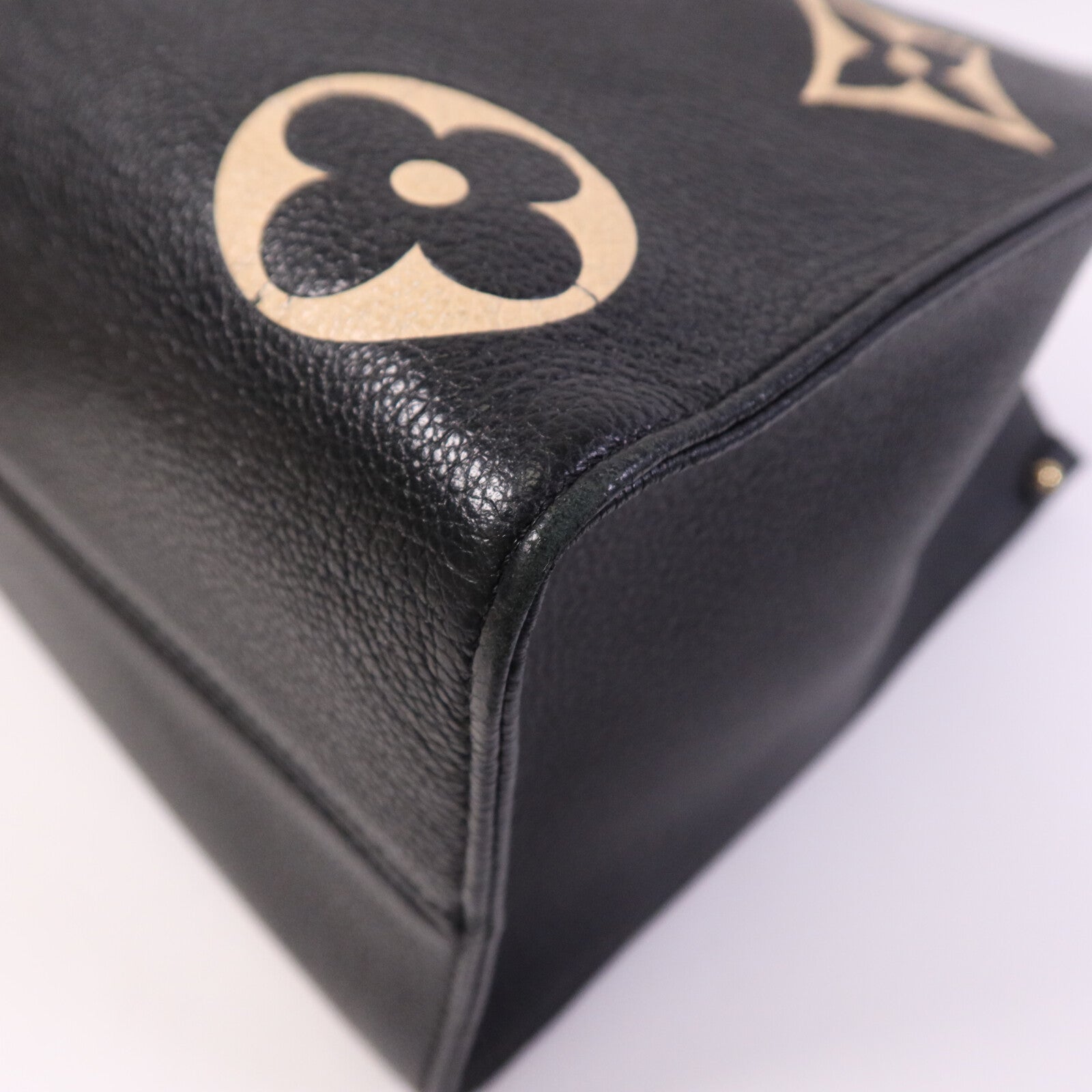 LOUIS VUITTON Monogram Empreinte On The GO金扣手挽肩背兩用袋