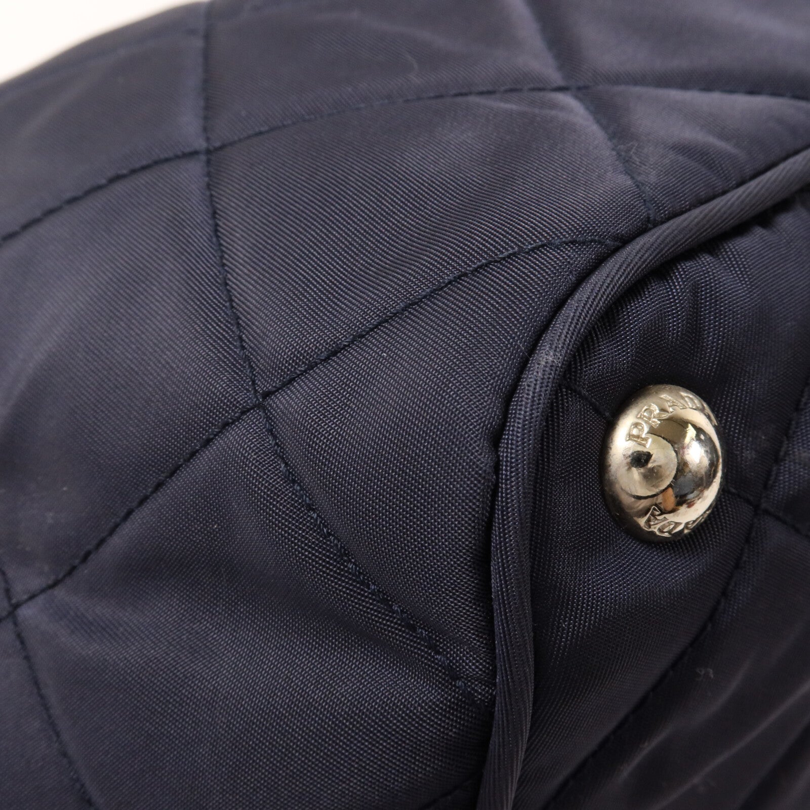 PRADA 尼龍Quilted Chain Shoulder鏈帶手挽肩背兩用袋