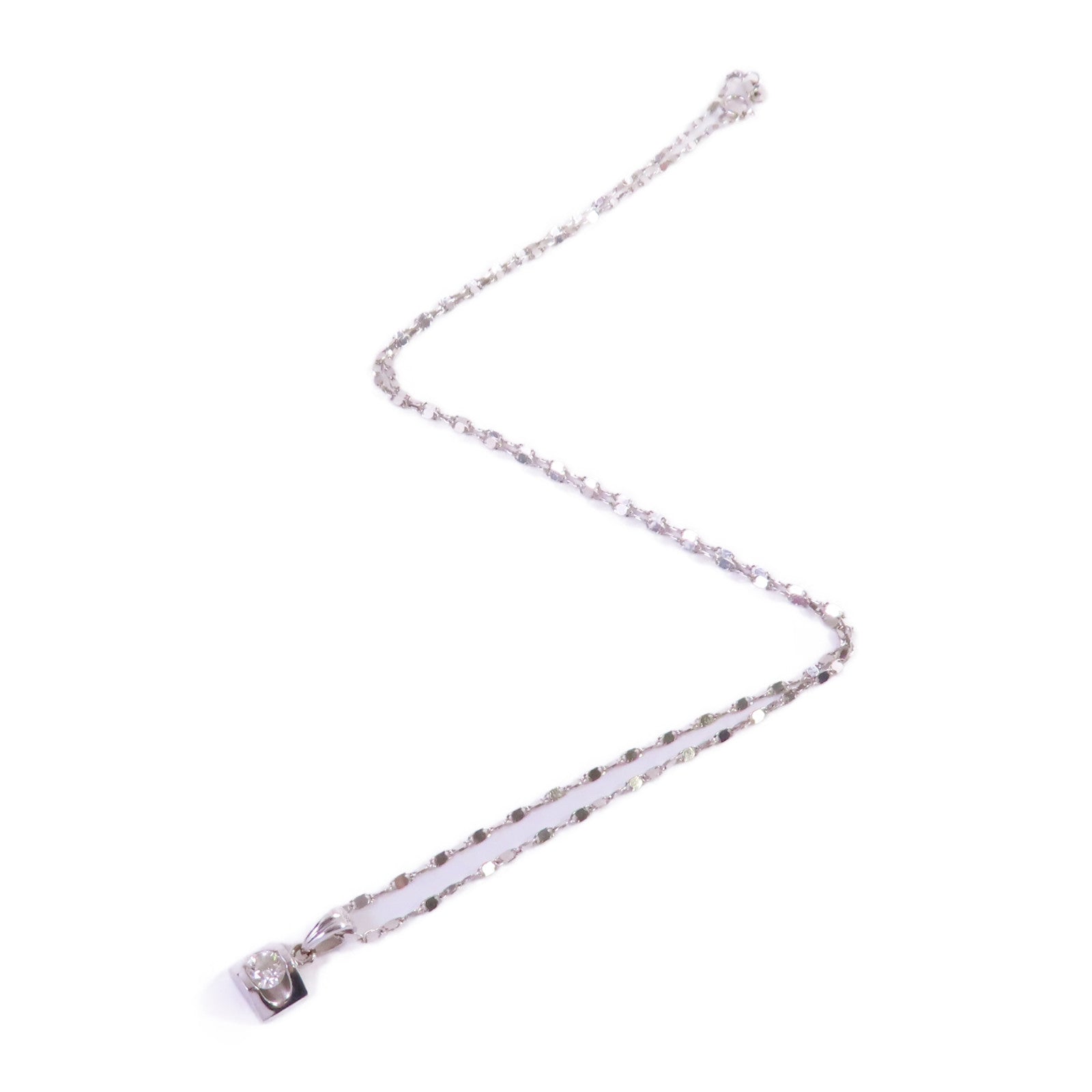 JEWELRY 【激減優惠】18K白金/鑽石Diamond Necklace項鏈