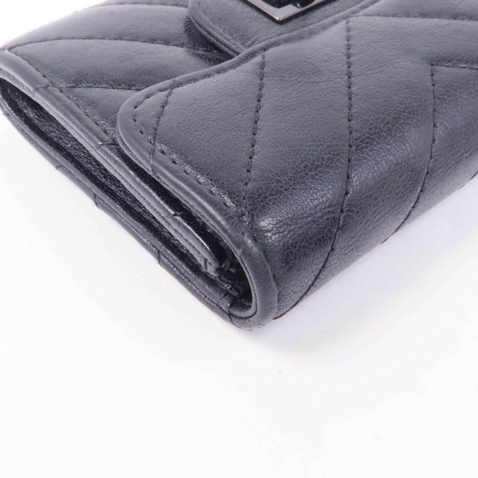 CHANEL 牛皮皮革2.55 Coin Case零錢包