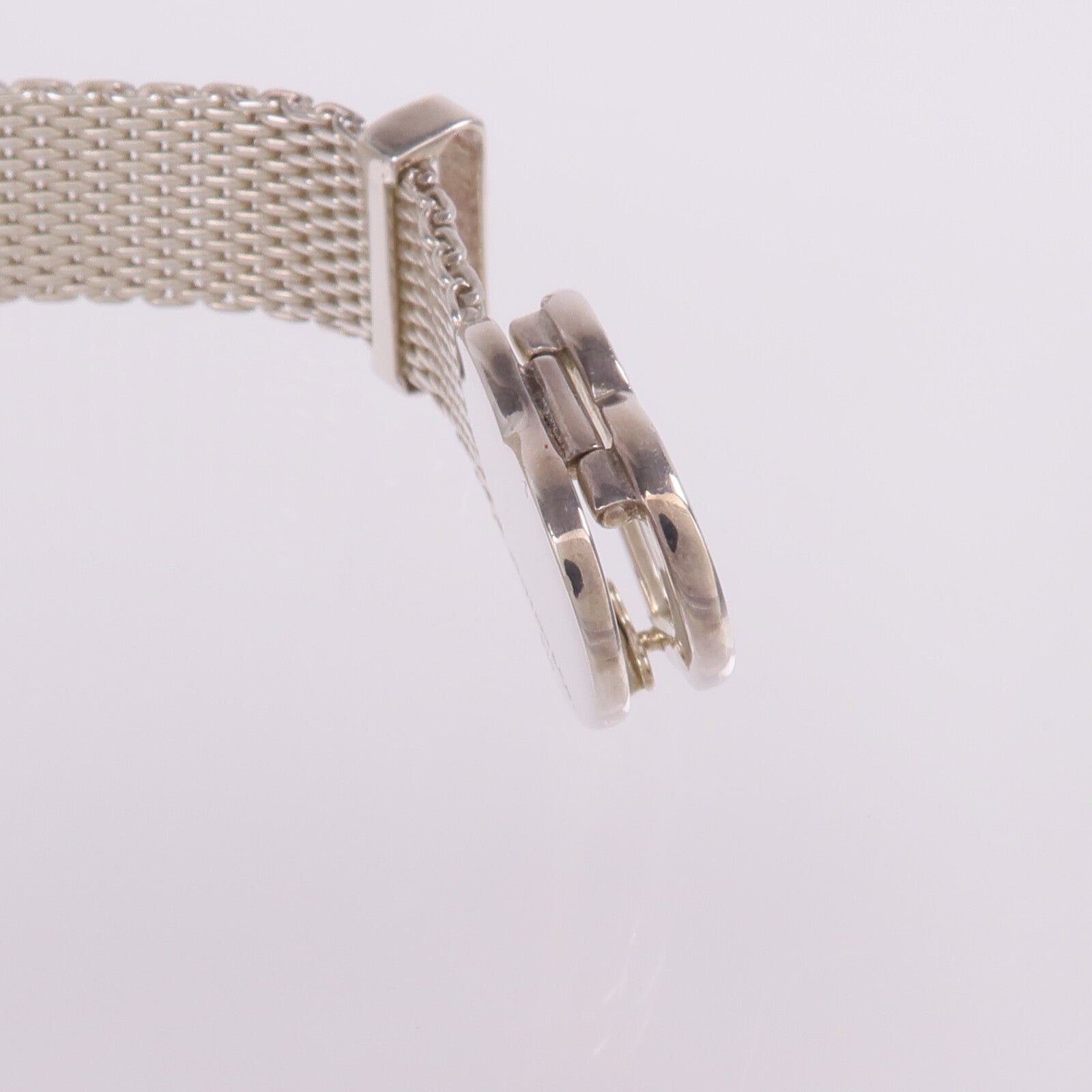 TIFFANY＆CO 925純銀Hearbuckle Mesh Bracelet手鐲