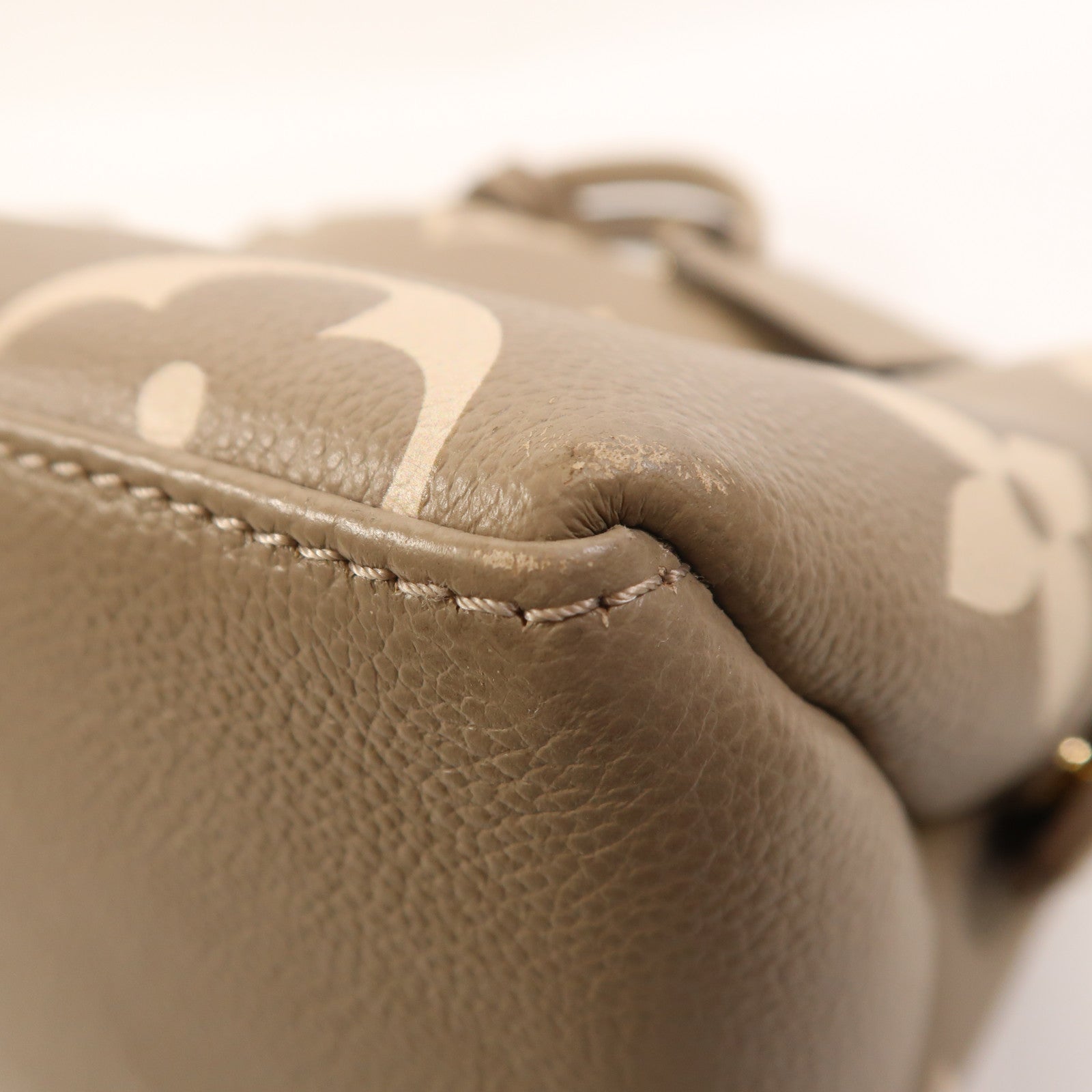 LOUIS VUITTON Monogram Empreinte Petit Palais金扣手挽肩背兩用袋