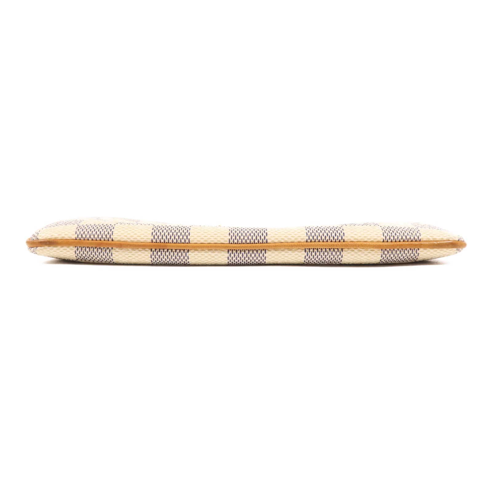 LOUIS VUITTON Damier Azur Pochette Mira金扣手拿包