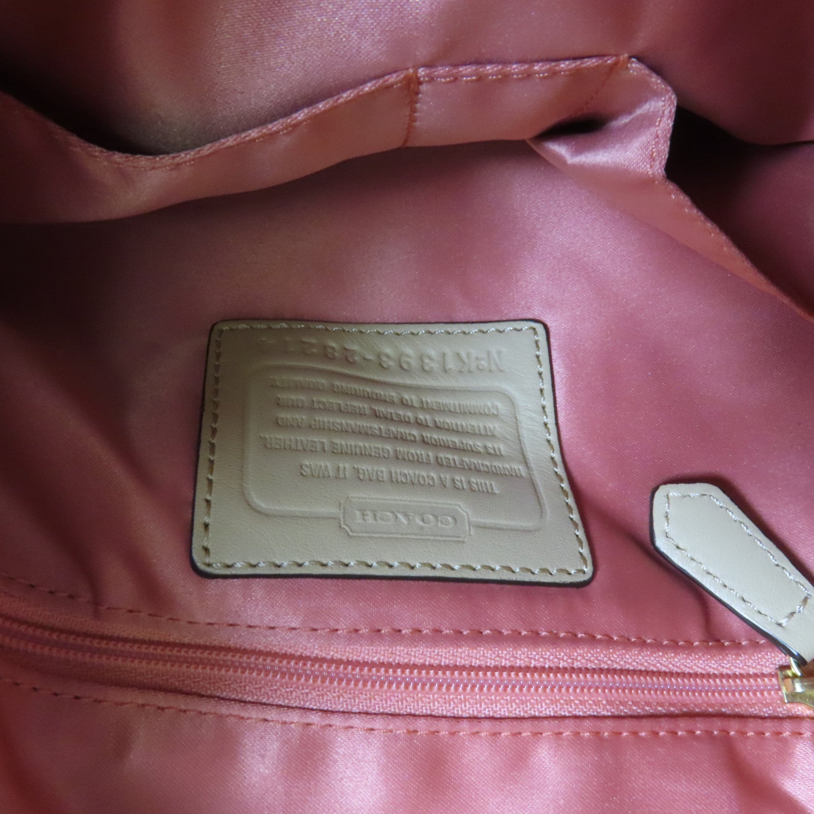 COACH 牛皮皮革2way Shoulder Bag金扣手挽肩背兩用袋