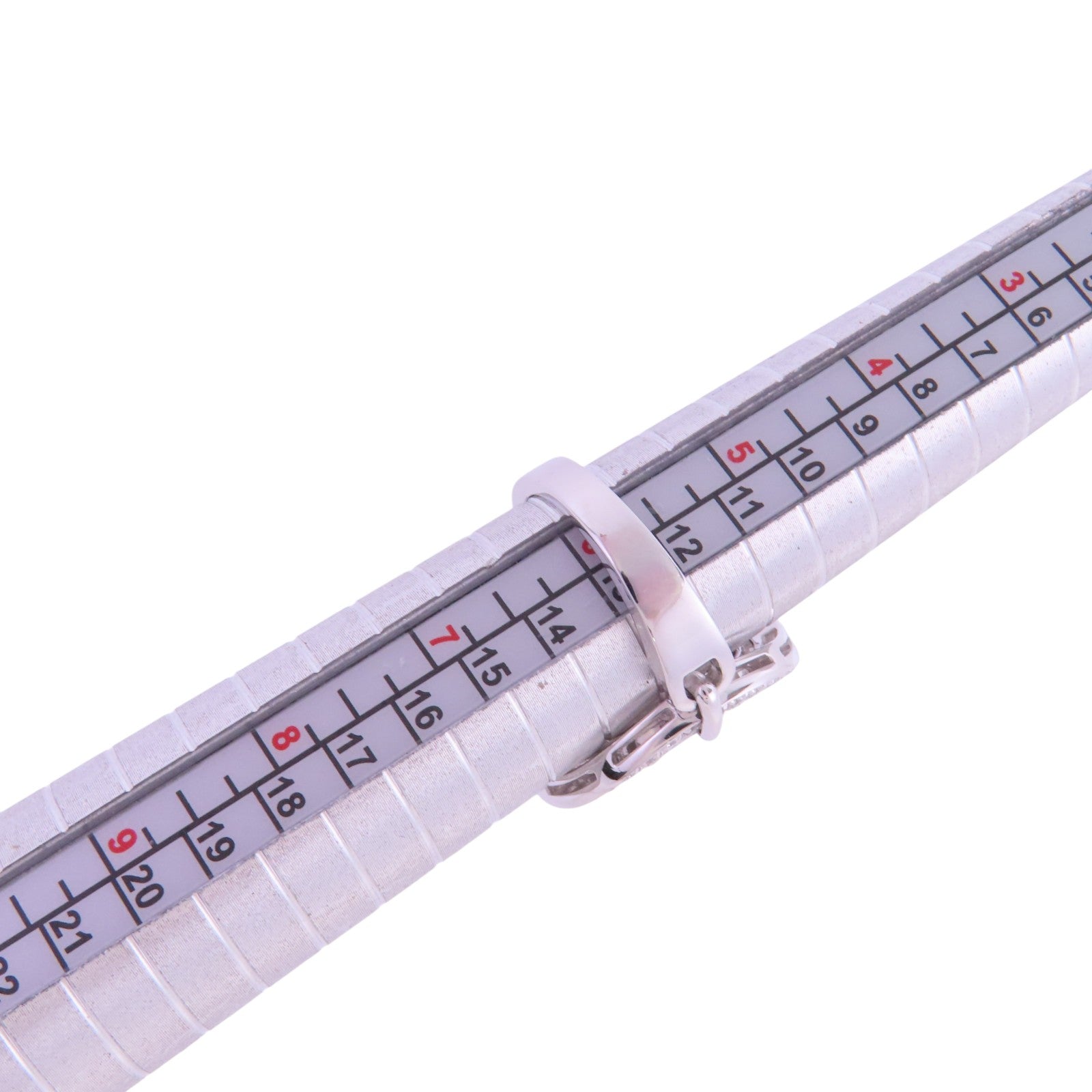 BVLGARI 18K白金Astrale Diamond Ring鑽石戒指US#5.75