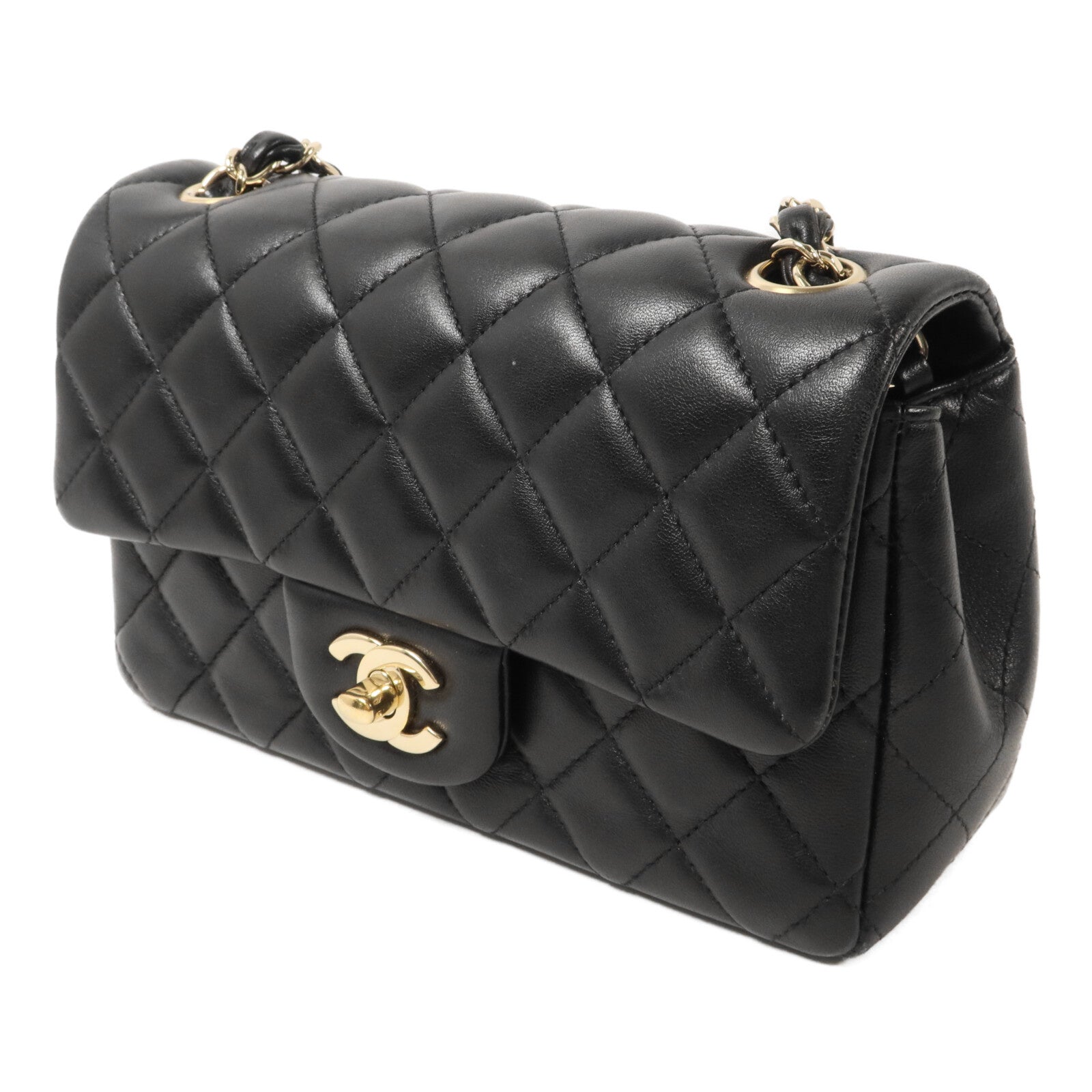 CHANEL 羊皮皮革Classic 20鏈帶肩背袋