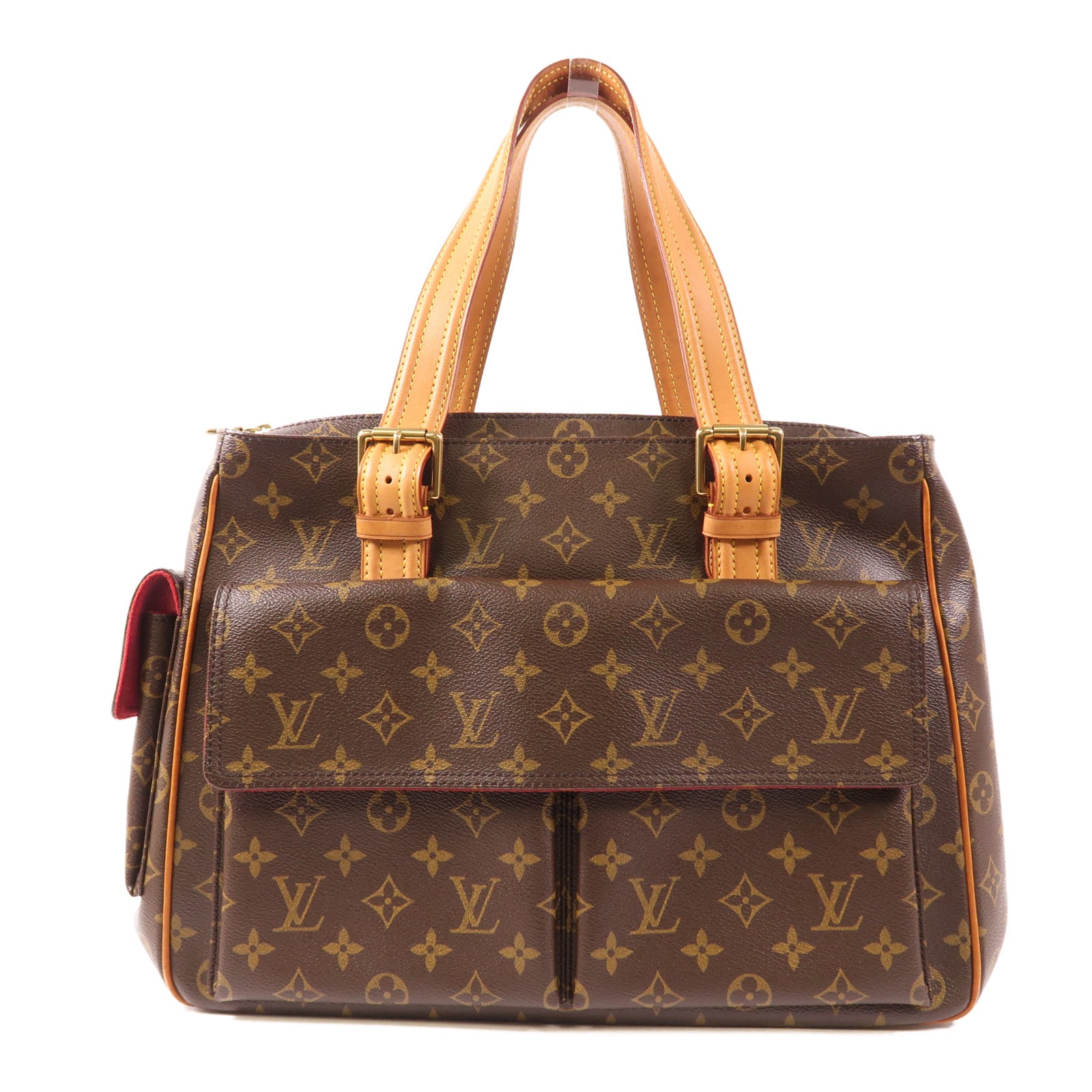 LOUIS VUITTON Monogram Multipli Cite金扣肩背袋