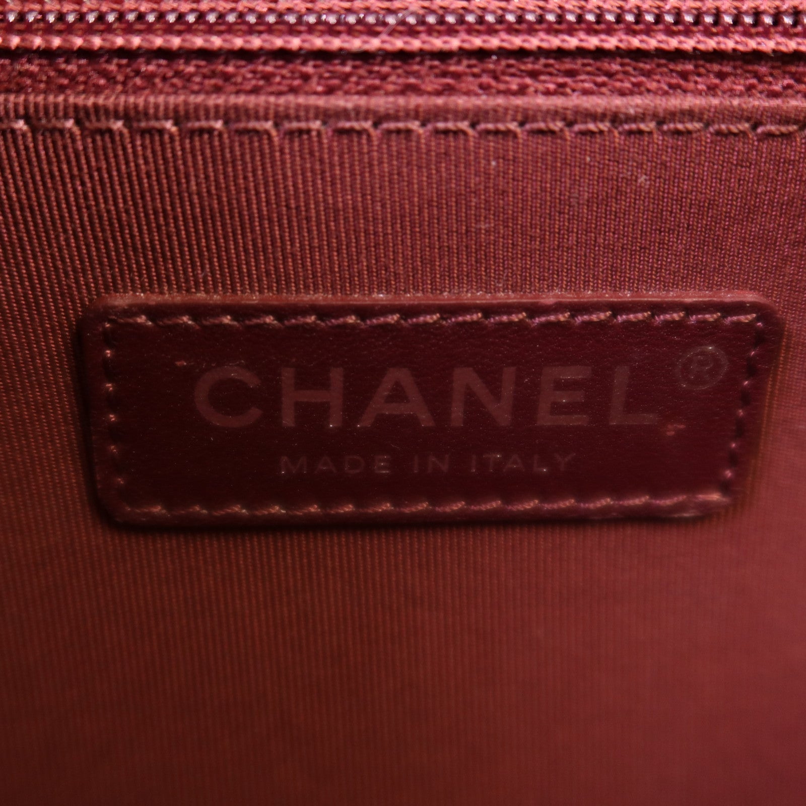 CHANEL 牛皮皮革CC University Flap Bag銀扣鏈帶手挽肩背兩用袋