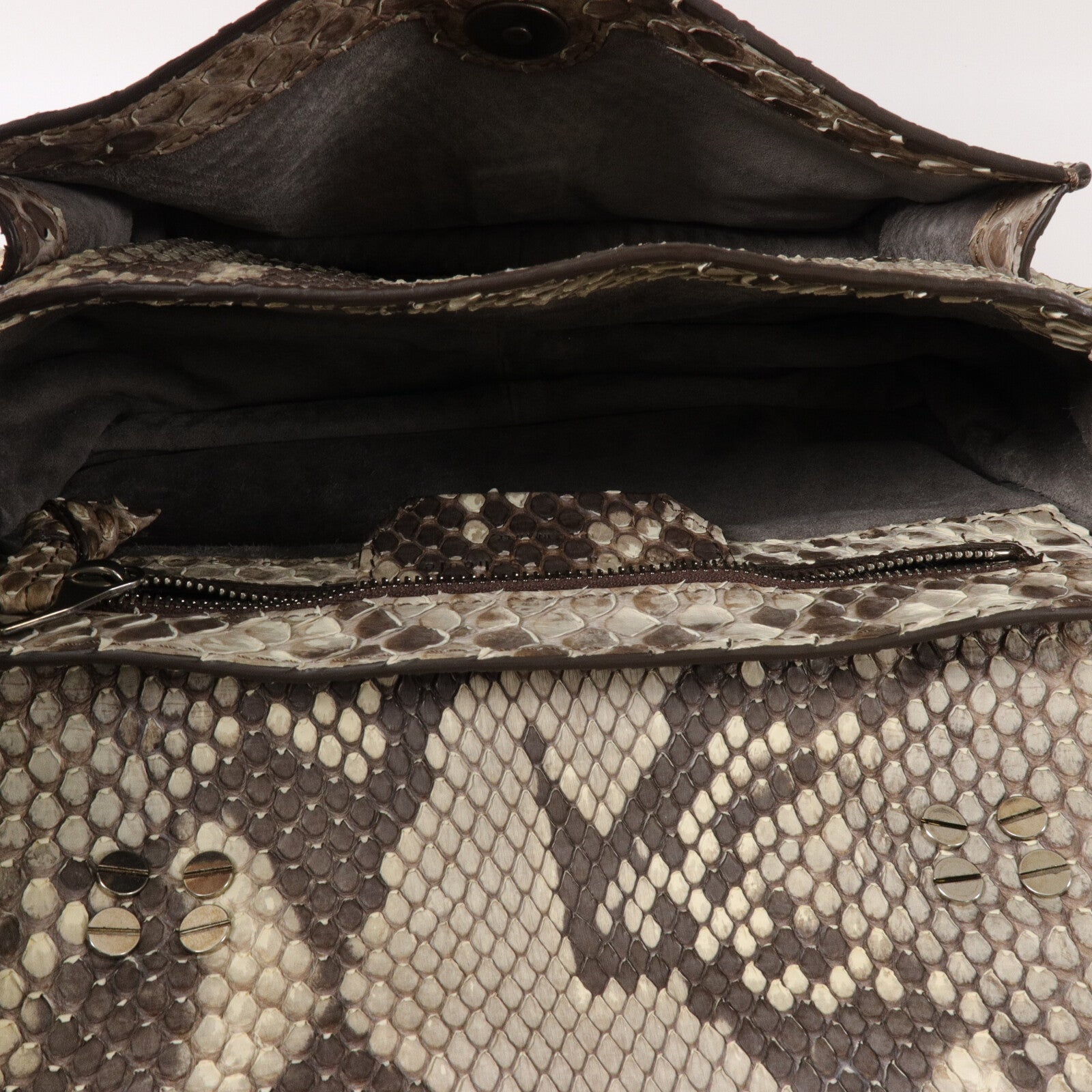 SELECTION 蛇皮皮革Proenza Schouler 2 Way Bag肩背袋