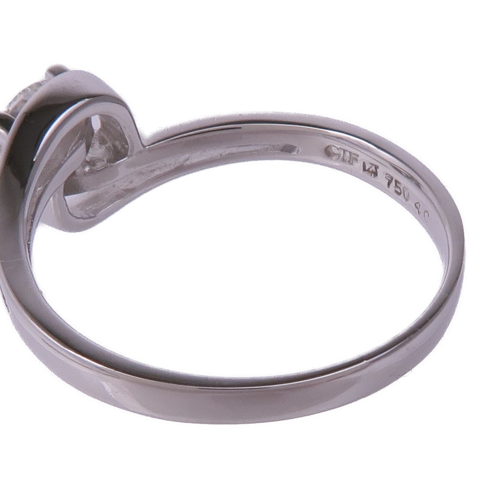 JEWELRY 18K白金Diamond Ring鑽石戒指US#8