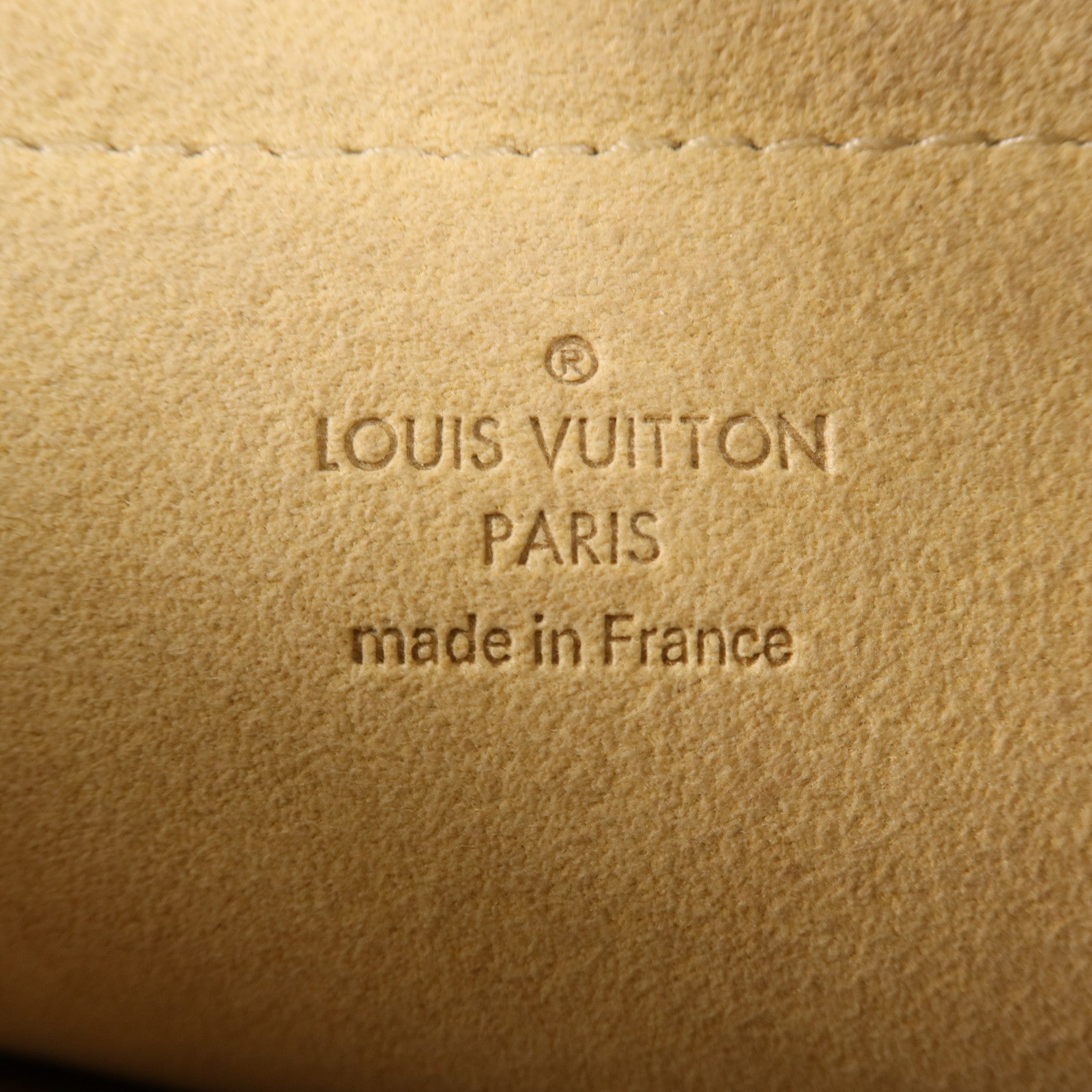 LOUIS VUITTON Damier Azur Pochette Mira金扣手拿包
