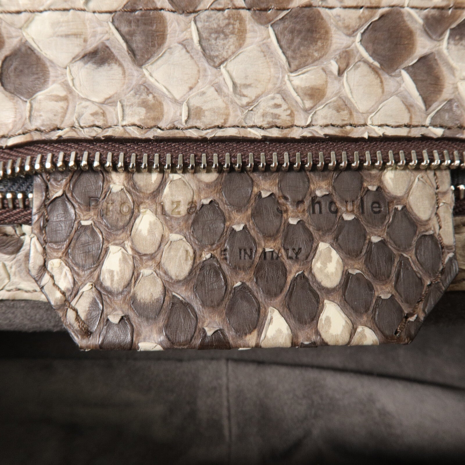 SELECTION 蛇皮皮革Proenza Schouler 2 Way Bag肩背袋
