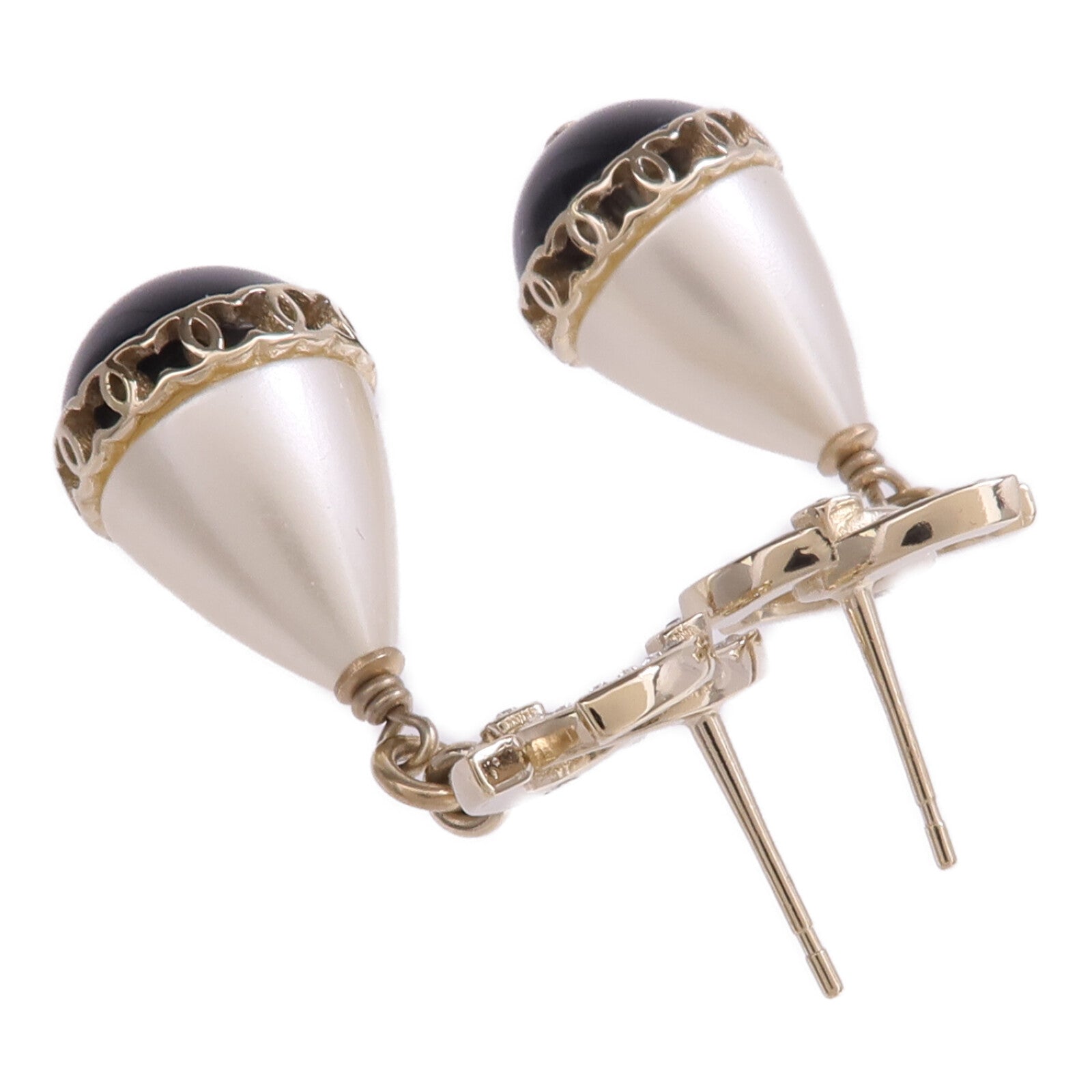 CHANEL PVC/金屬Earrings耳環