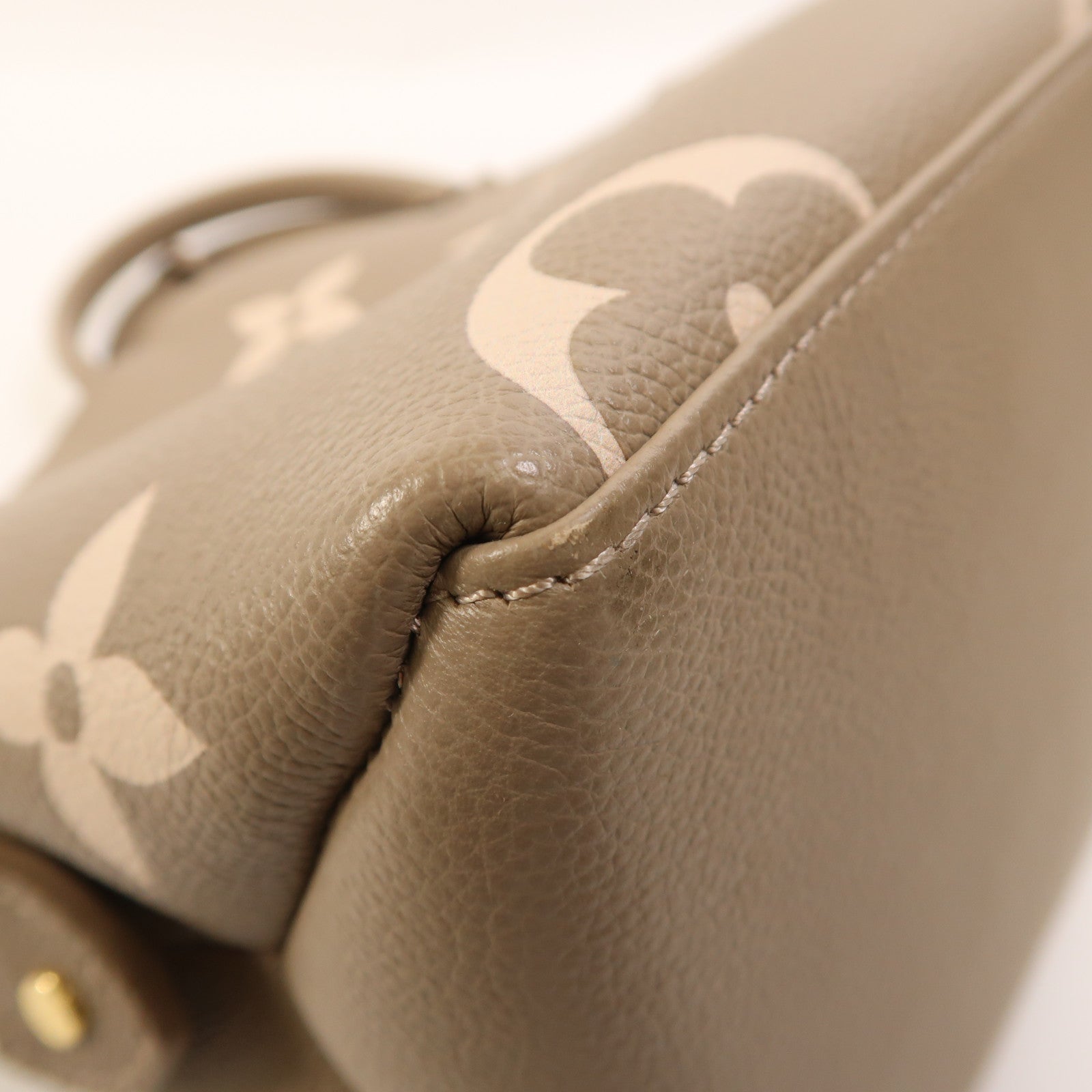 LOUIS VUITTON Monogram Empreinte Petit Palais金扣手挽肩背兩用袋