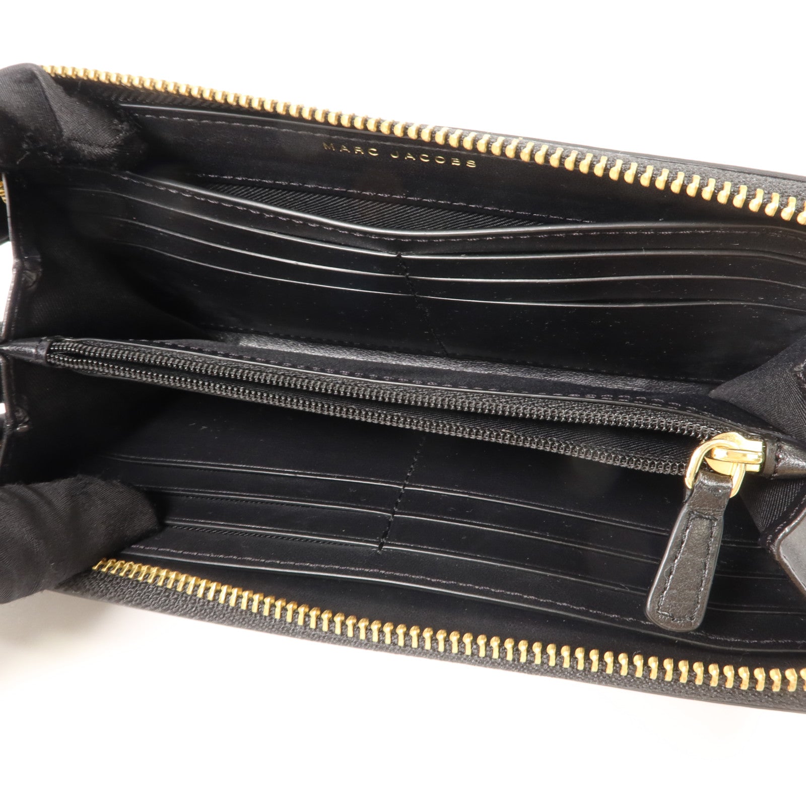MARC JACOBS Saffiano皮革Long Round Wallet長錢包