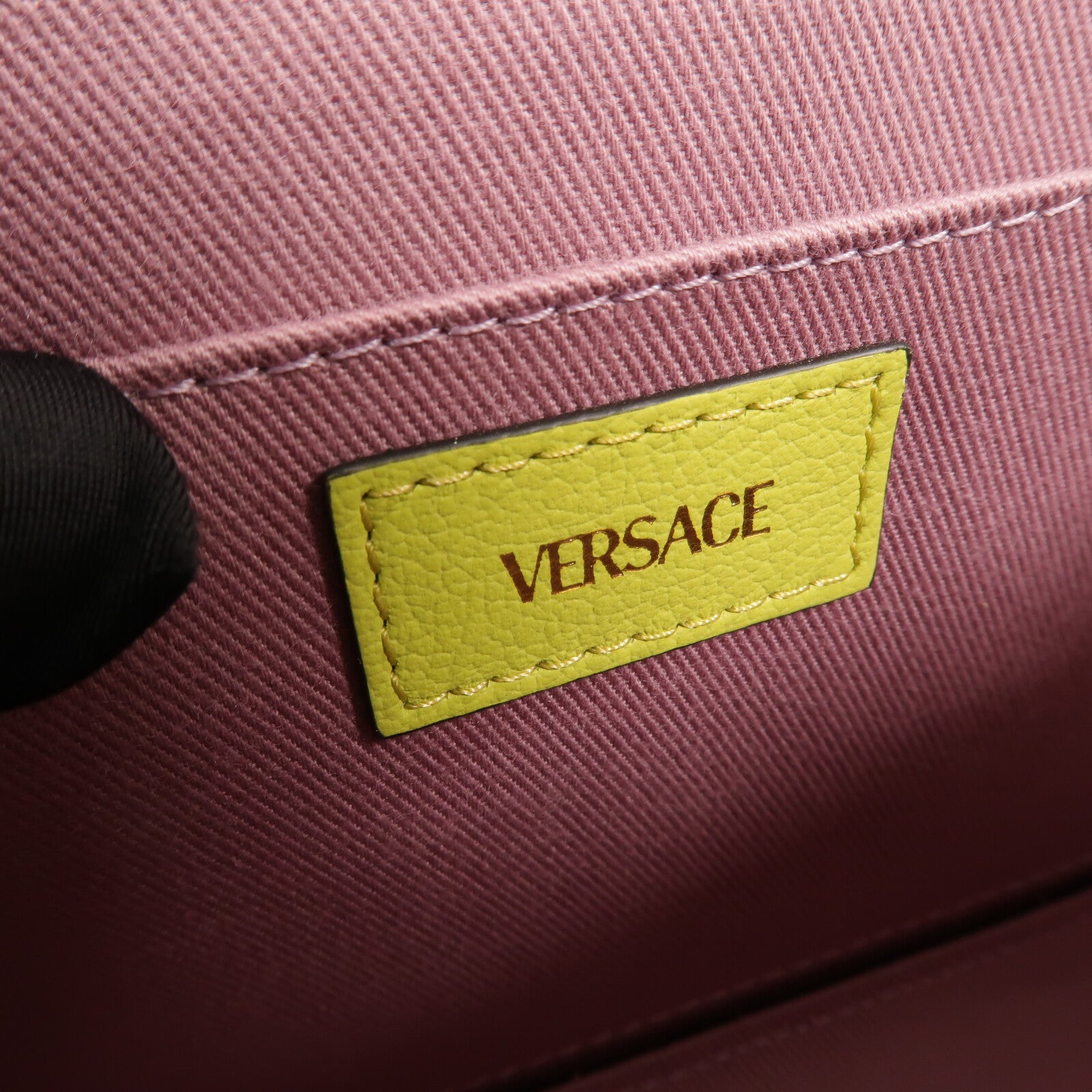 VERSACE 牛皮皮革Shoulder Bag肩背袋