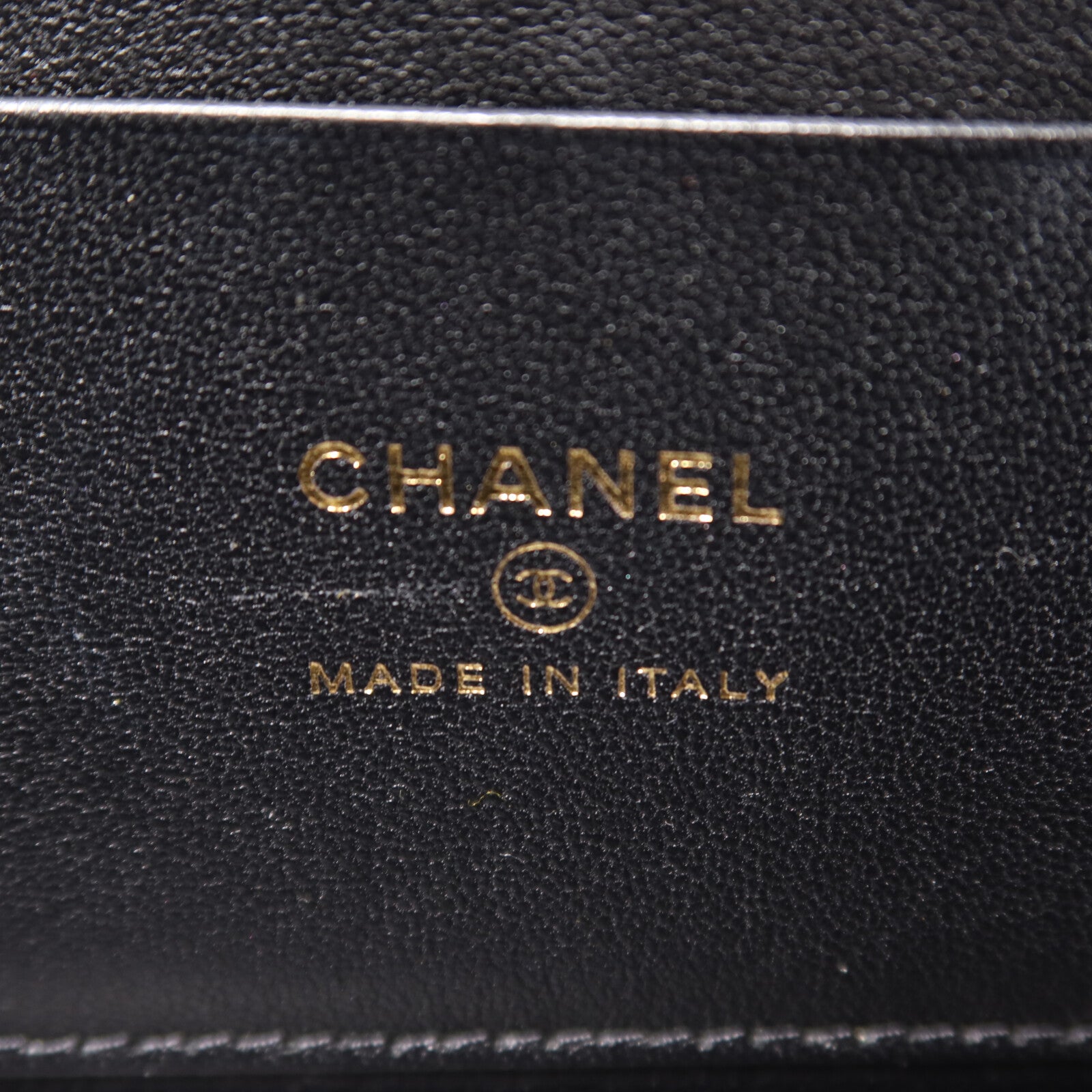 CHANEL 羊皮皮革Vanity Case With Top Handle鏈帶手挽肩背兩用袋