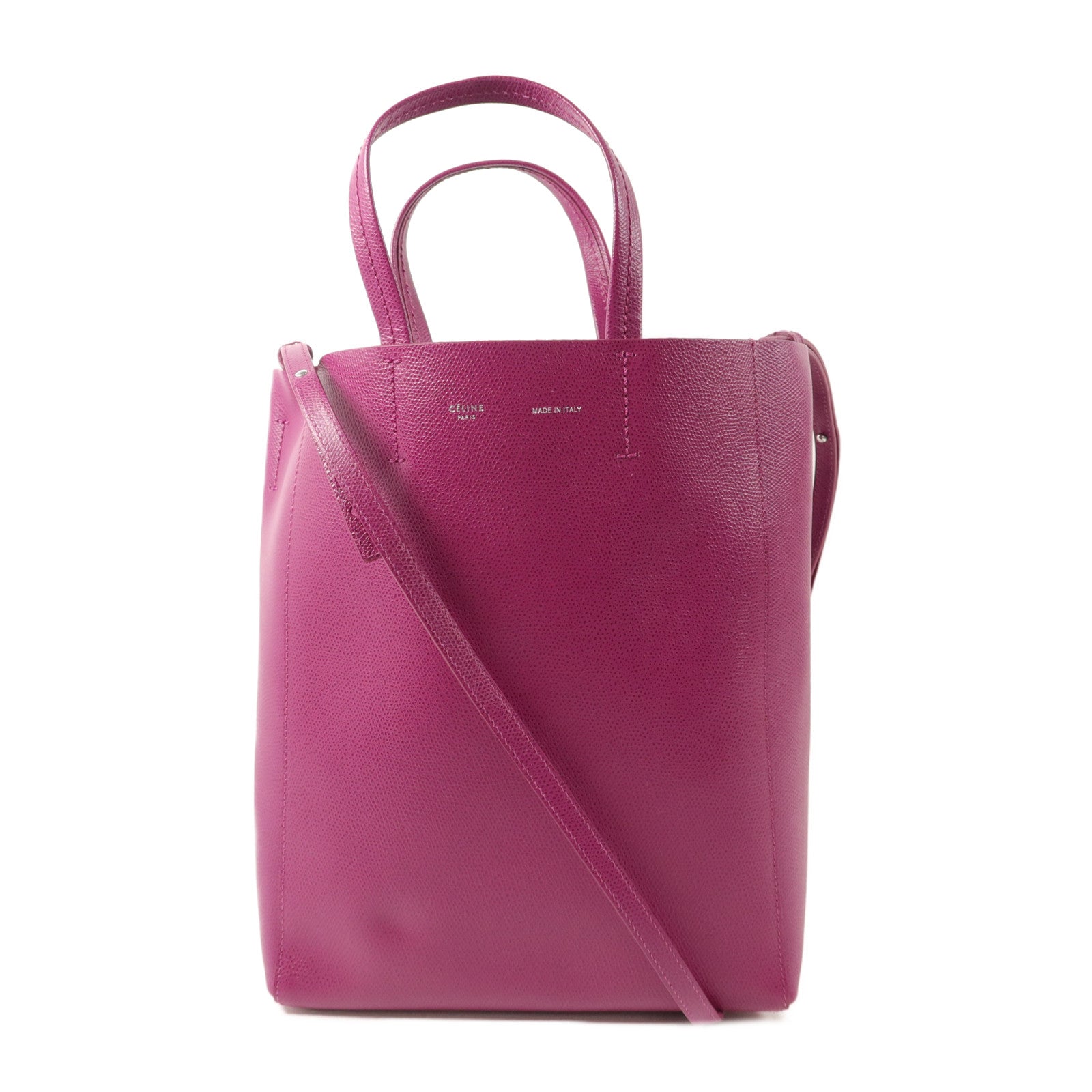 CELINE 牛皮皮革Small Vertical Cabas手挽肩背兩用袋