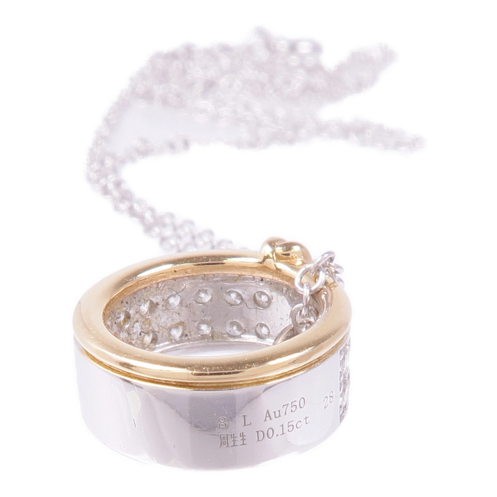 JEWELRY 18K白金/玫瑰金Diamond Necklace鑽石項鍊