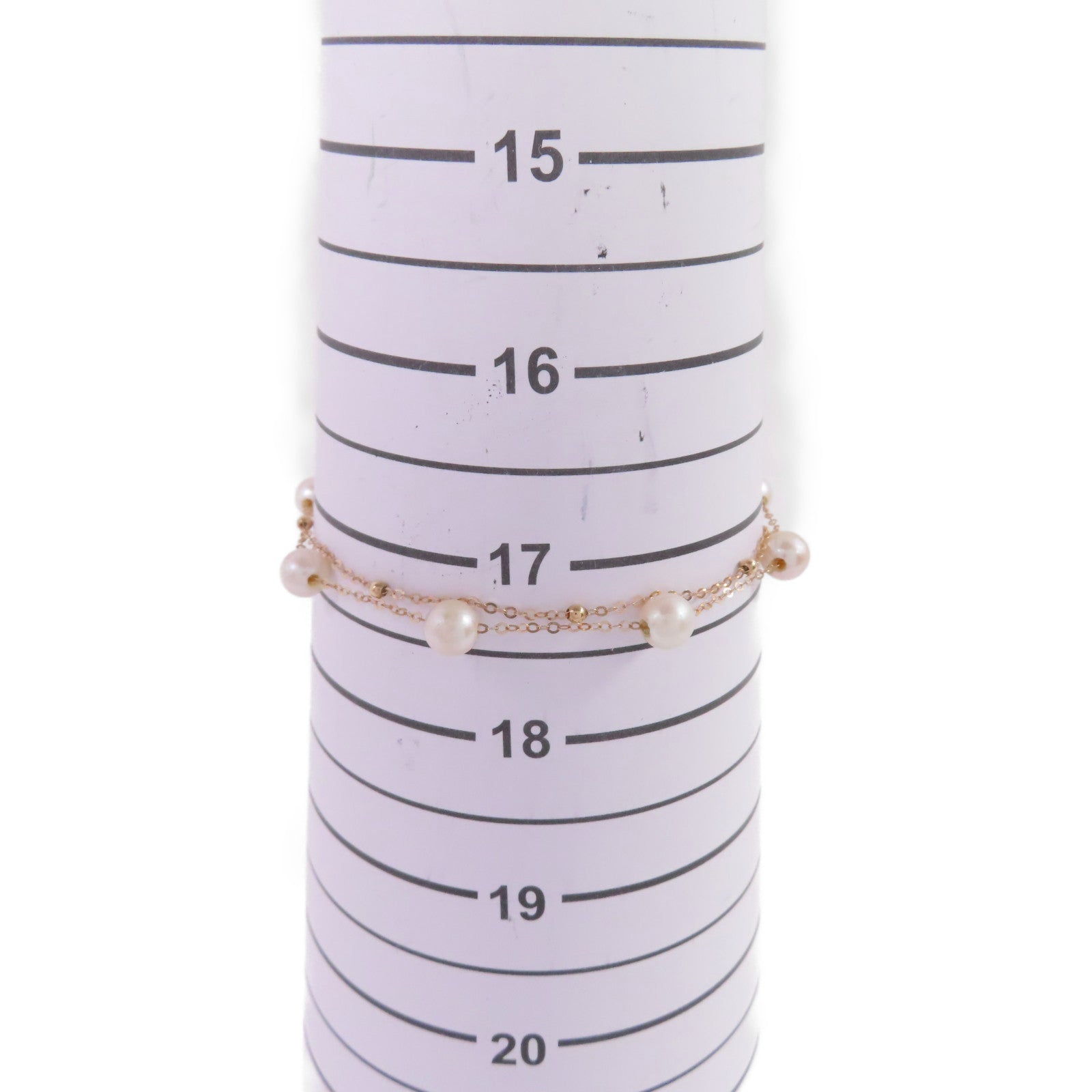 JEWELRY 18K玫瑰金/珍珠Pearl Bracelet金扣手鏈