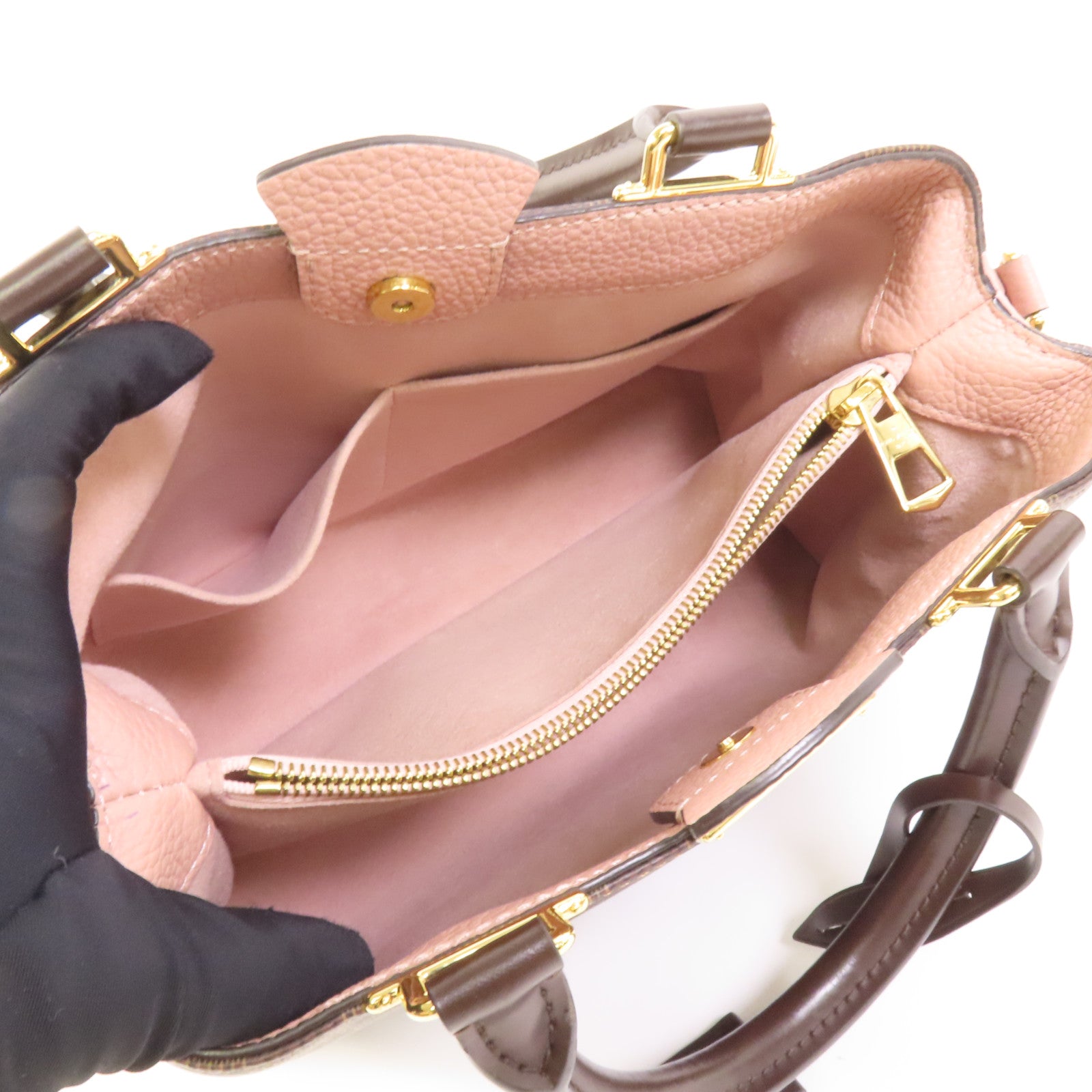 LOUIS VUITTON 【激減優惠】Damier Brittany金扣手挽肩背兩用袋