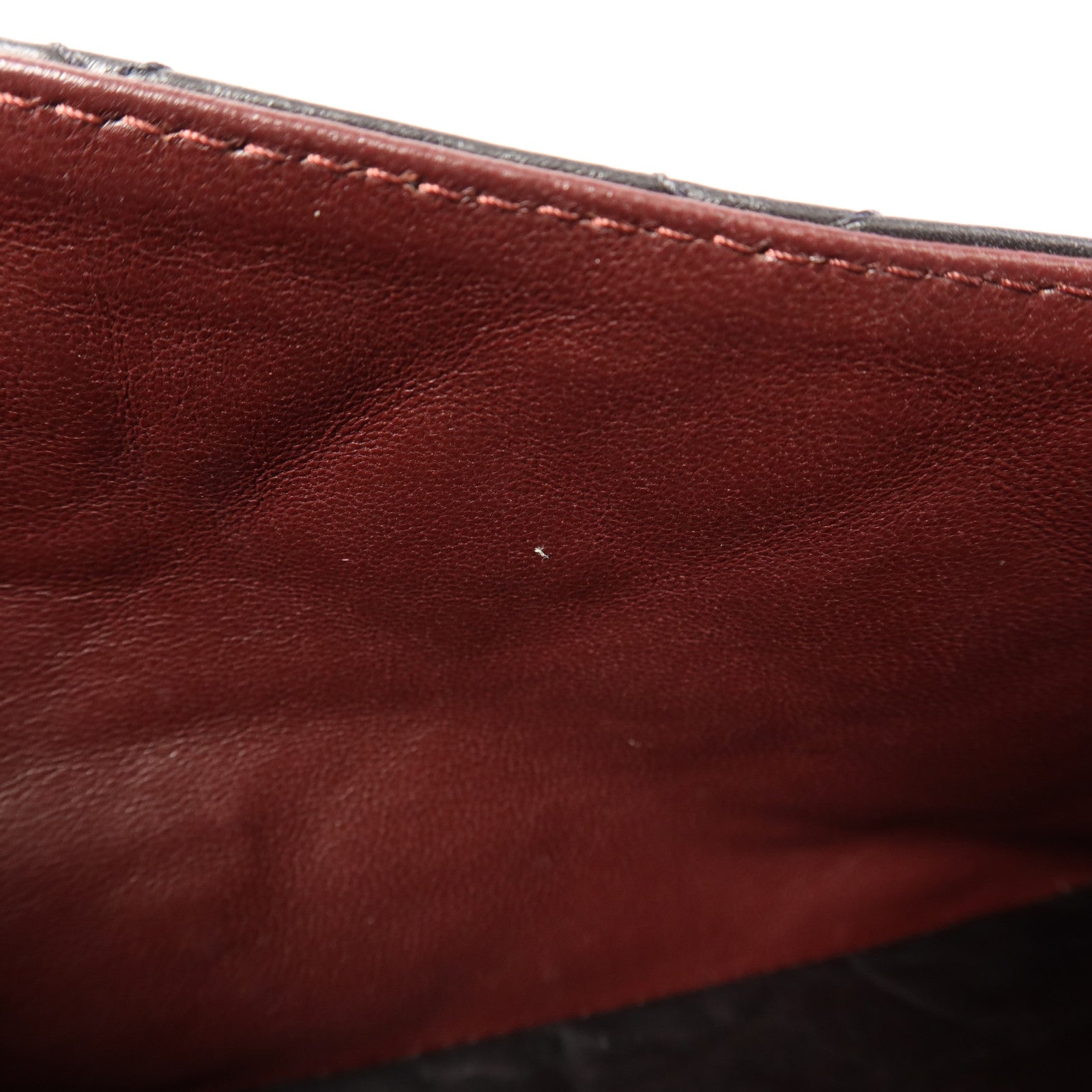 CHANEL 牛皮皮革2.55 Jumbo銀扣鏈帶肩背袋