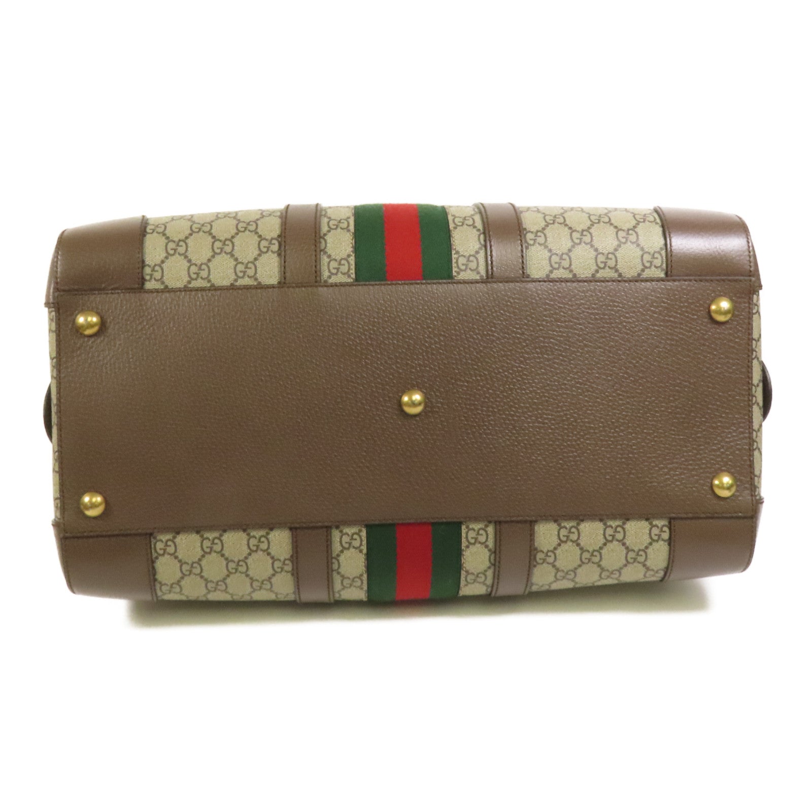 GUCCI 【激減優惠】塗層帆布Savoy Medium Duffel金扣手挽肩背兩用袋
