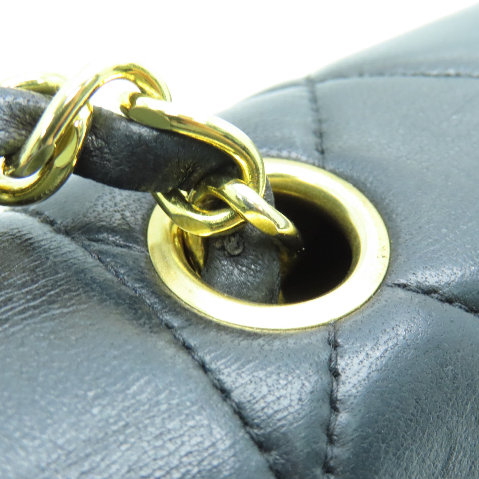 CHANEL 【激減優惠】菱格羊皮皮革Diana Chain Shoulder Bag鏈帶肩背袋黑色