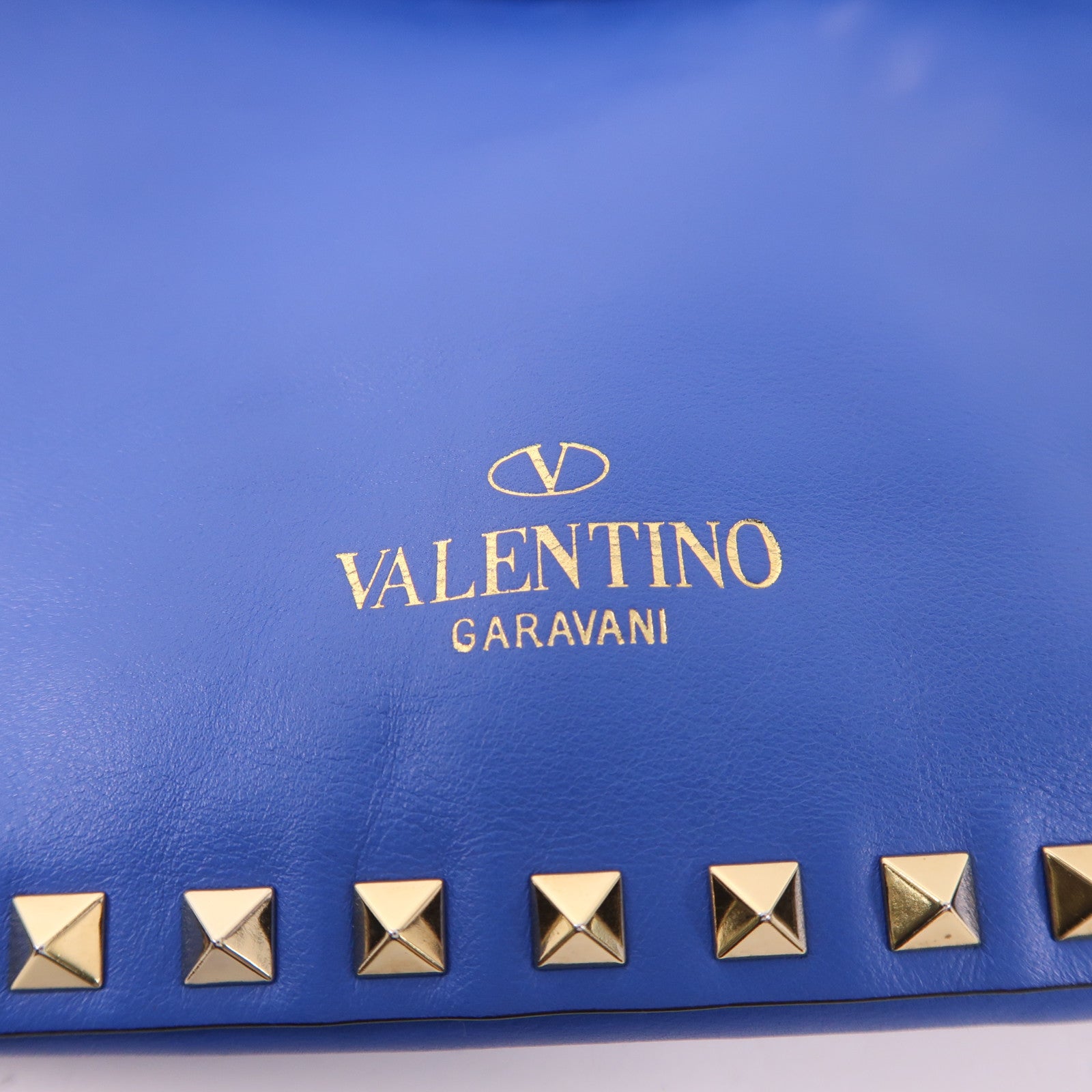 Valentino 牛皮皮革2 Way Shoulder Bag金扣手挽肩背兩用袋