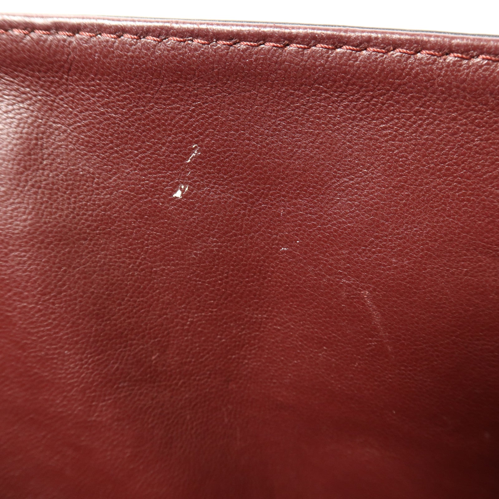 CHANEL 牛皮皮革2.55 Jumbo銀扣鏈帶肩背袋