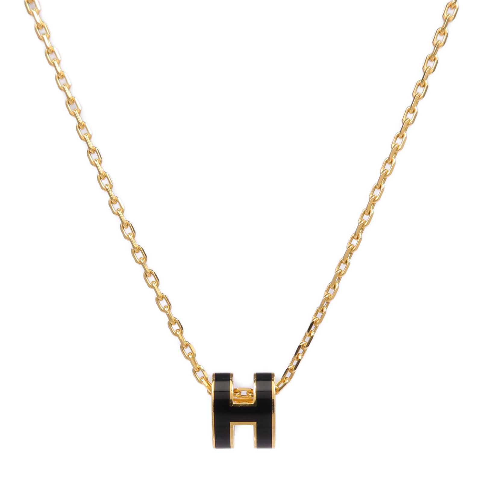 HERMES 金屬Mini Pop H項鍊