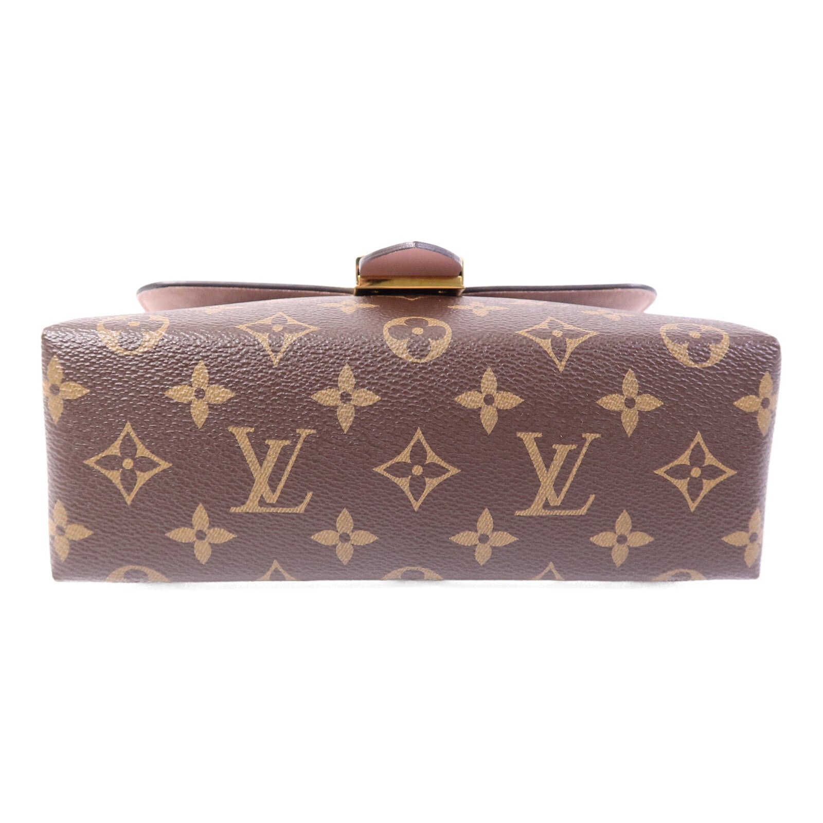 LOUIS VUITTON Monogram Locky BB金扣手挽肩背兩用袋