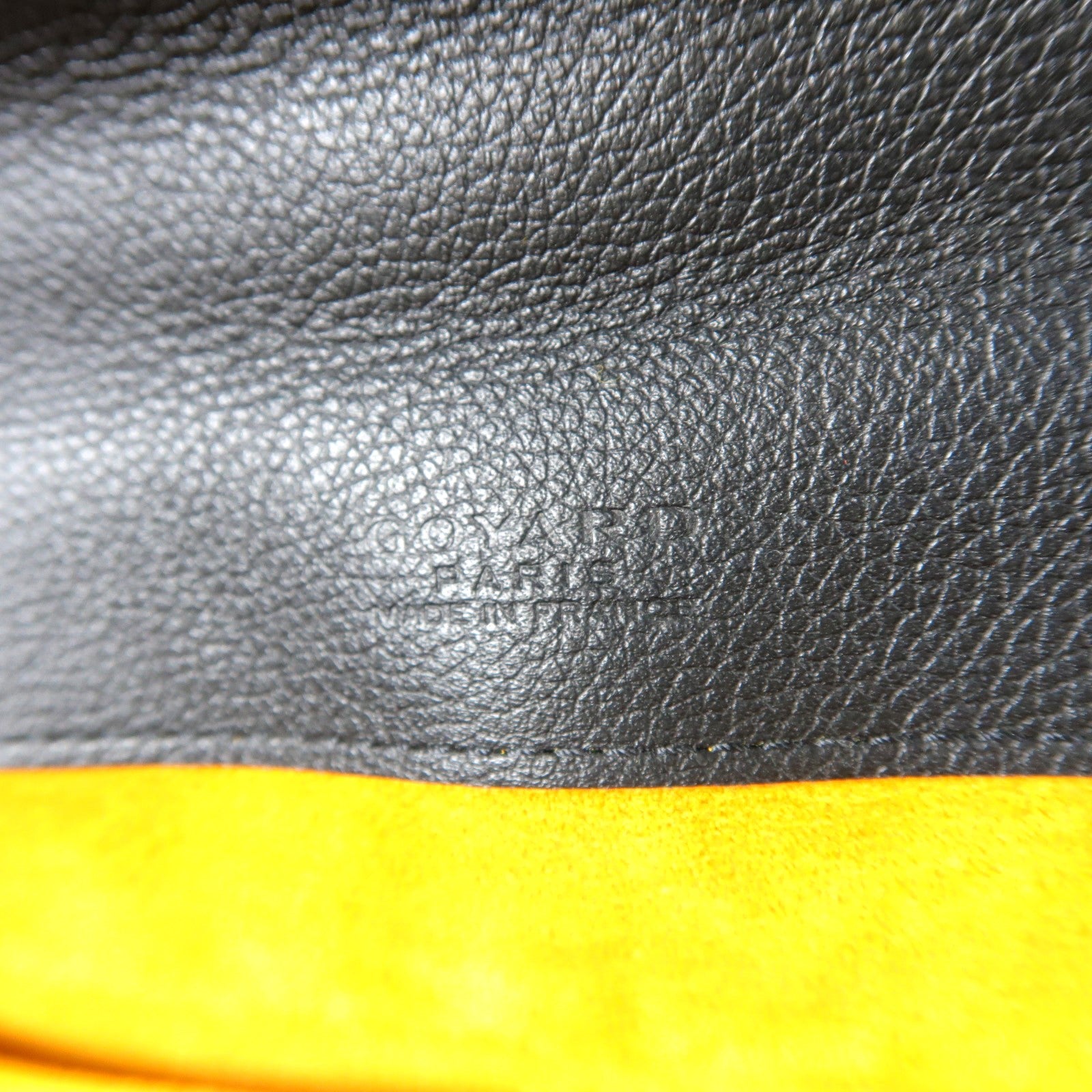 GOYARD 【激減優惠】塗層帆布Alexandre III銀扣鏈帶肩背袋黑色