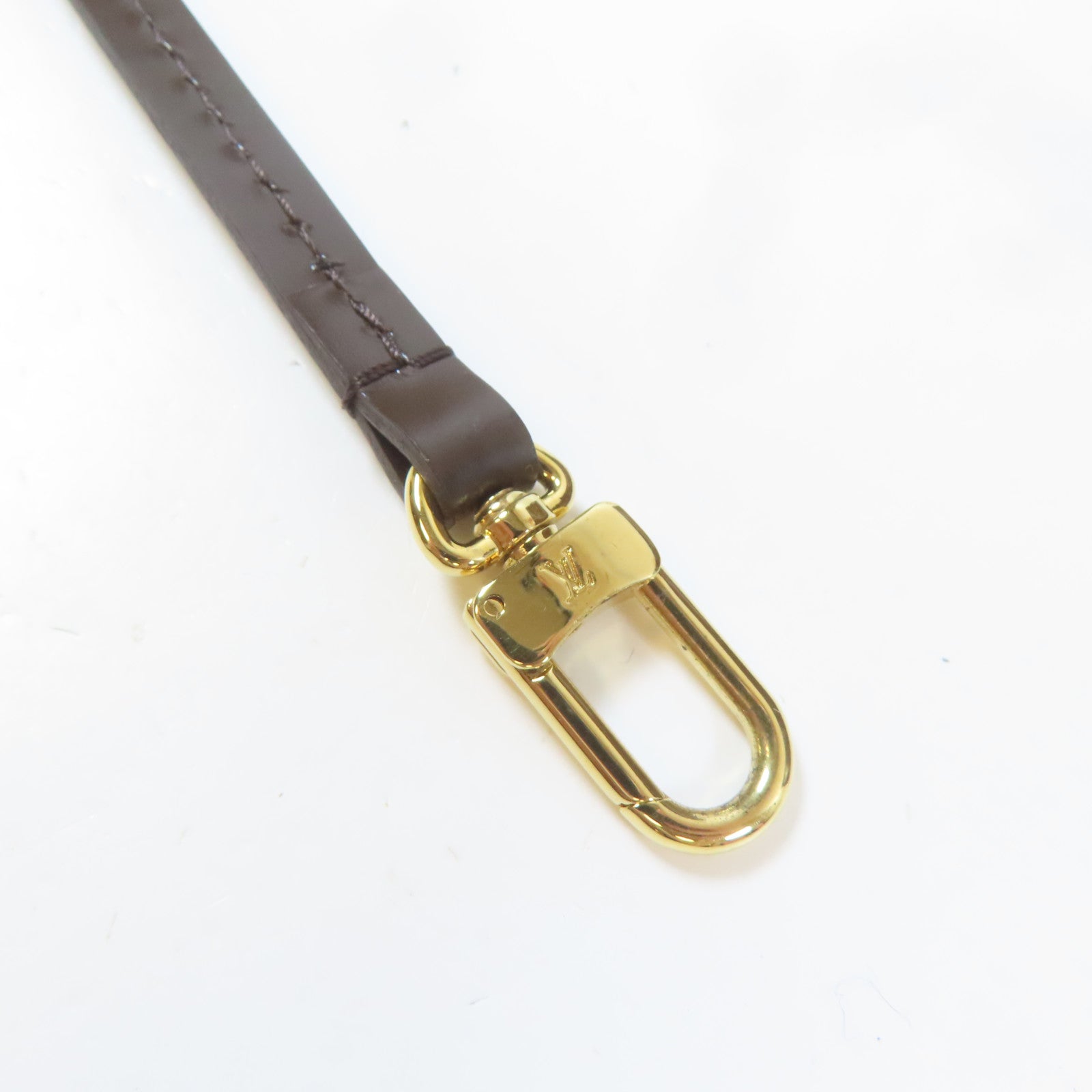 LOUIS VUITTON Damier Neverfull MM金扣肩背袋啡色
