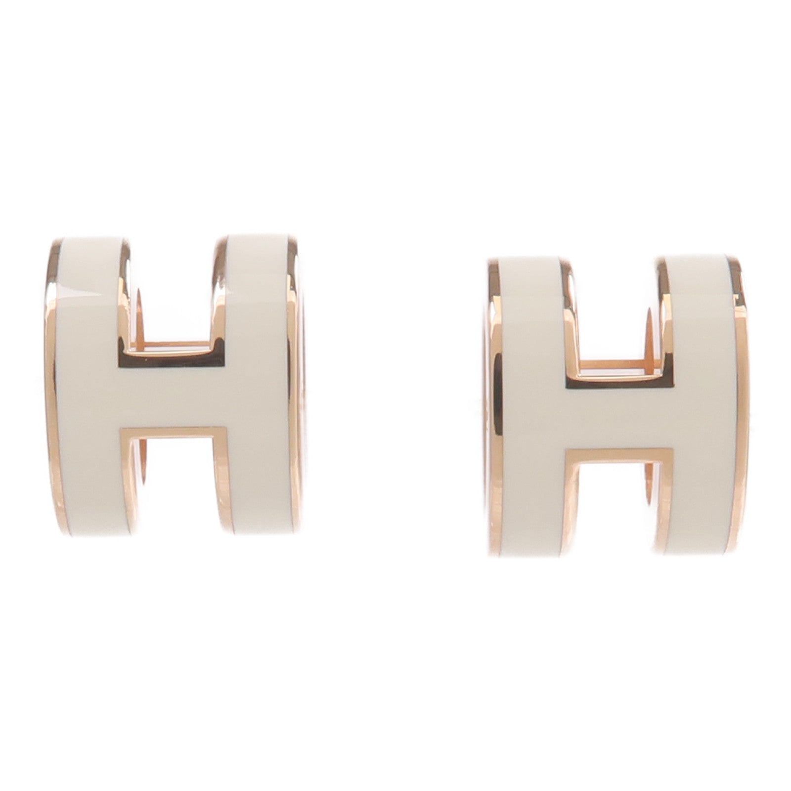 HERMES 金屬Mini Pop H Earrings耳環Nata