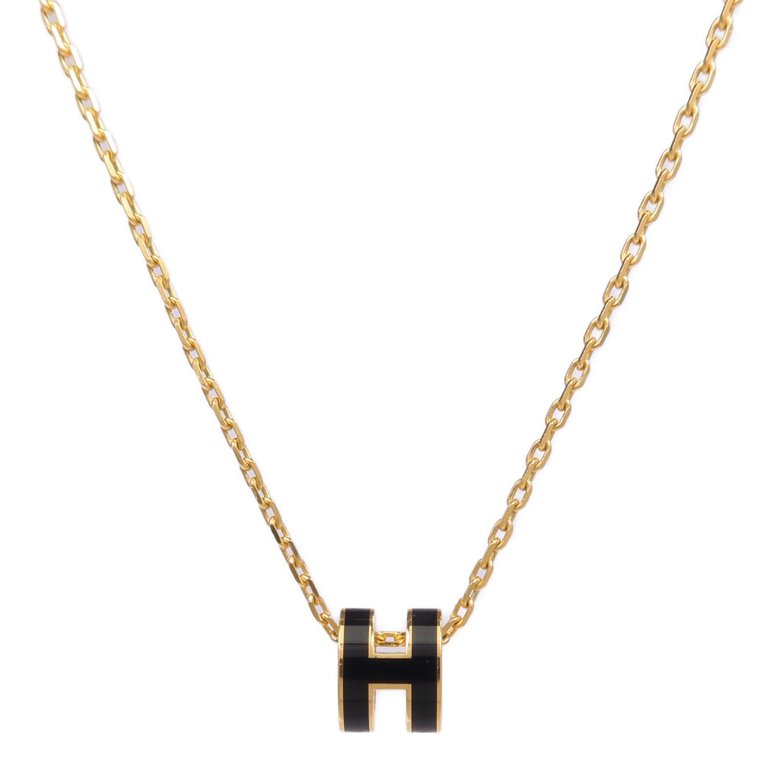 HERMES 金屬Mini Pop H項鍊