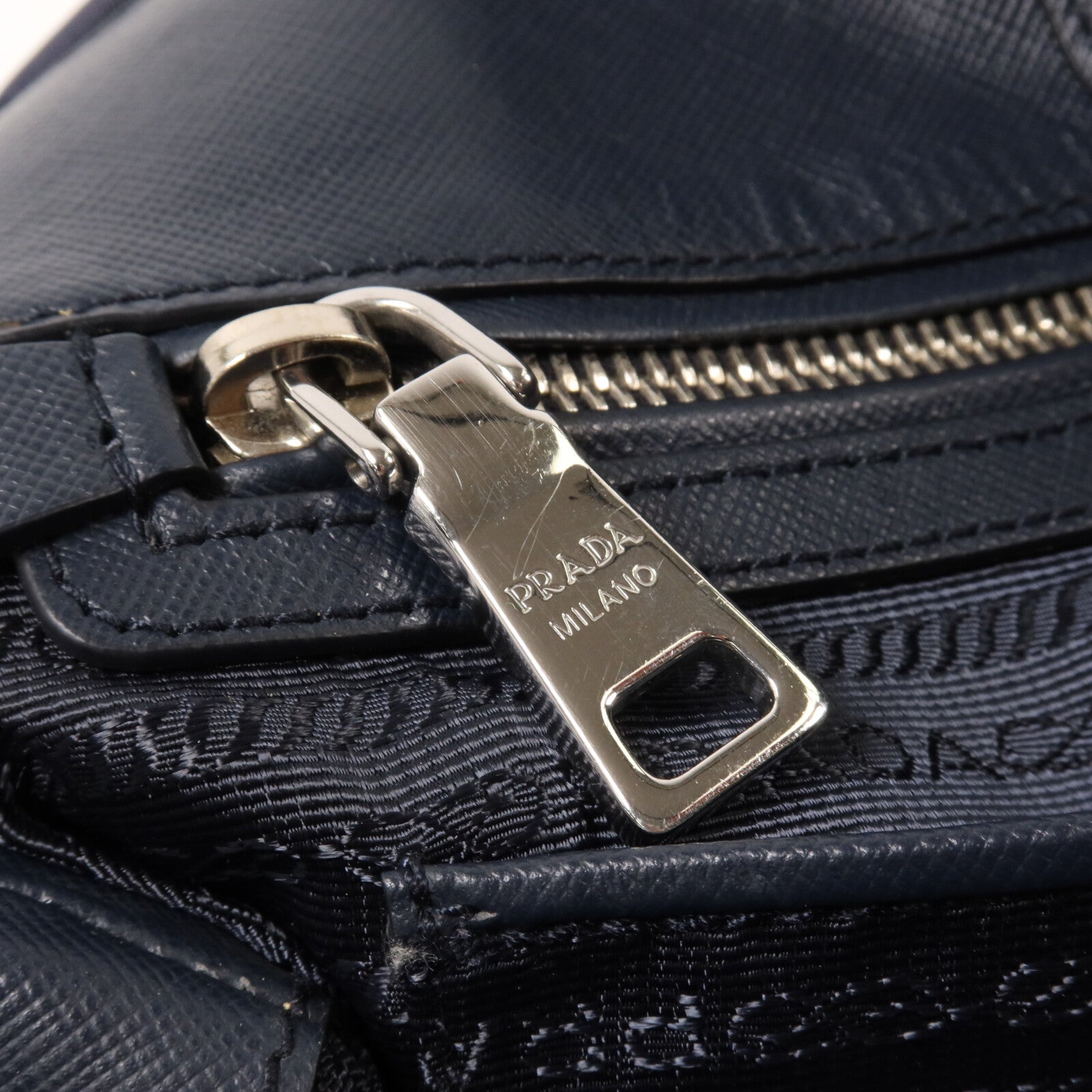 PRADA 尼龍Quilted Chain Shoulder鏈帶手挽肩背兩用袋