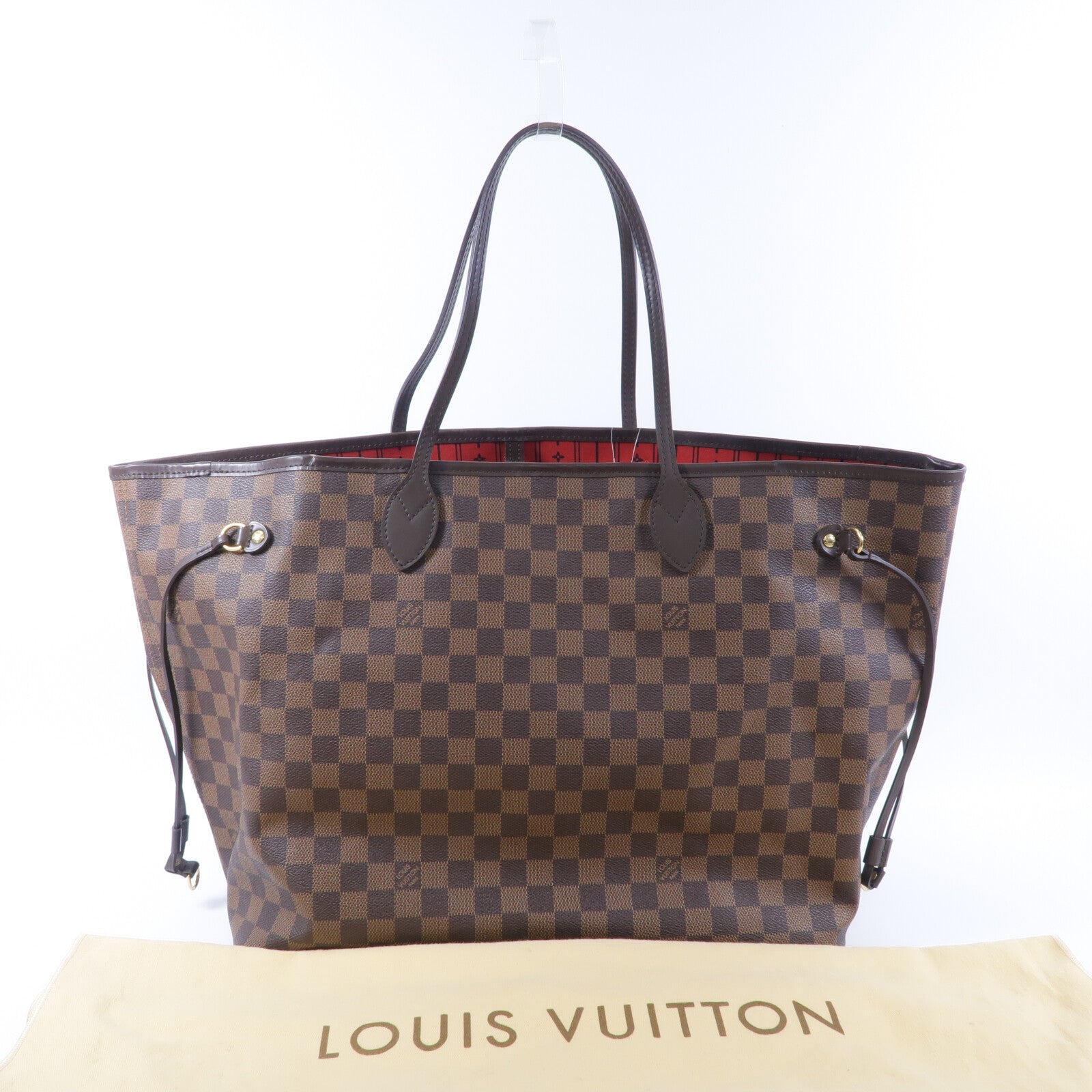 LOUIS VUITTON Damier Neverfull GM手挽袋