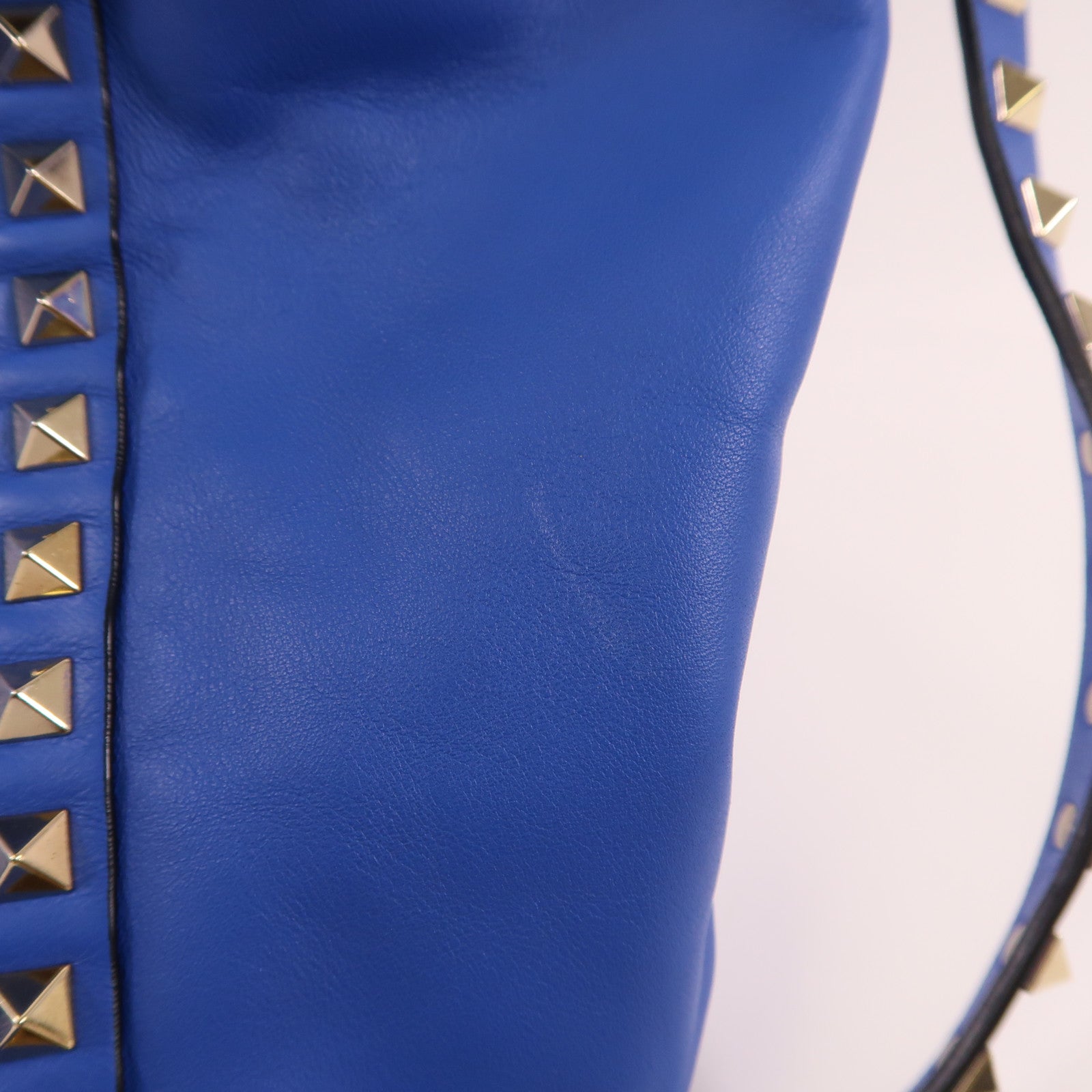 Valentino 牛皮皮革2 Way Shoulder Bag金扣手挽肩背兩用袋