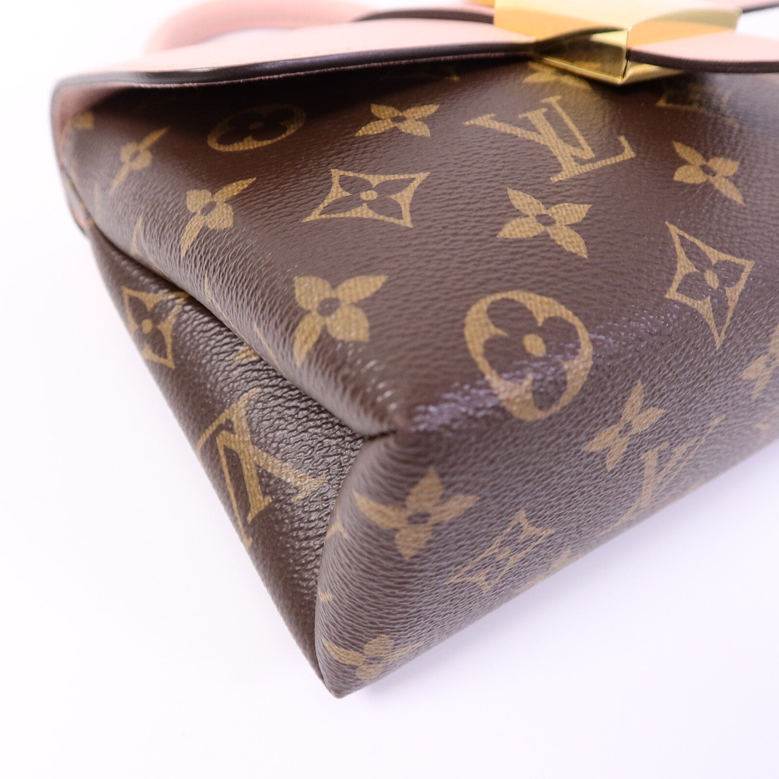 LOUIS VUITTON Monogram Locky BB金扣手挽肩背兩用袋