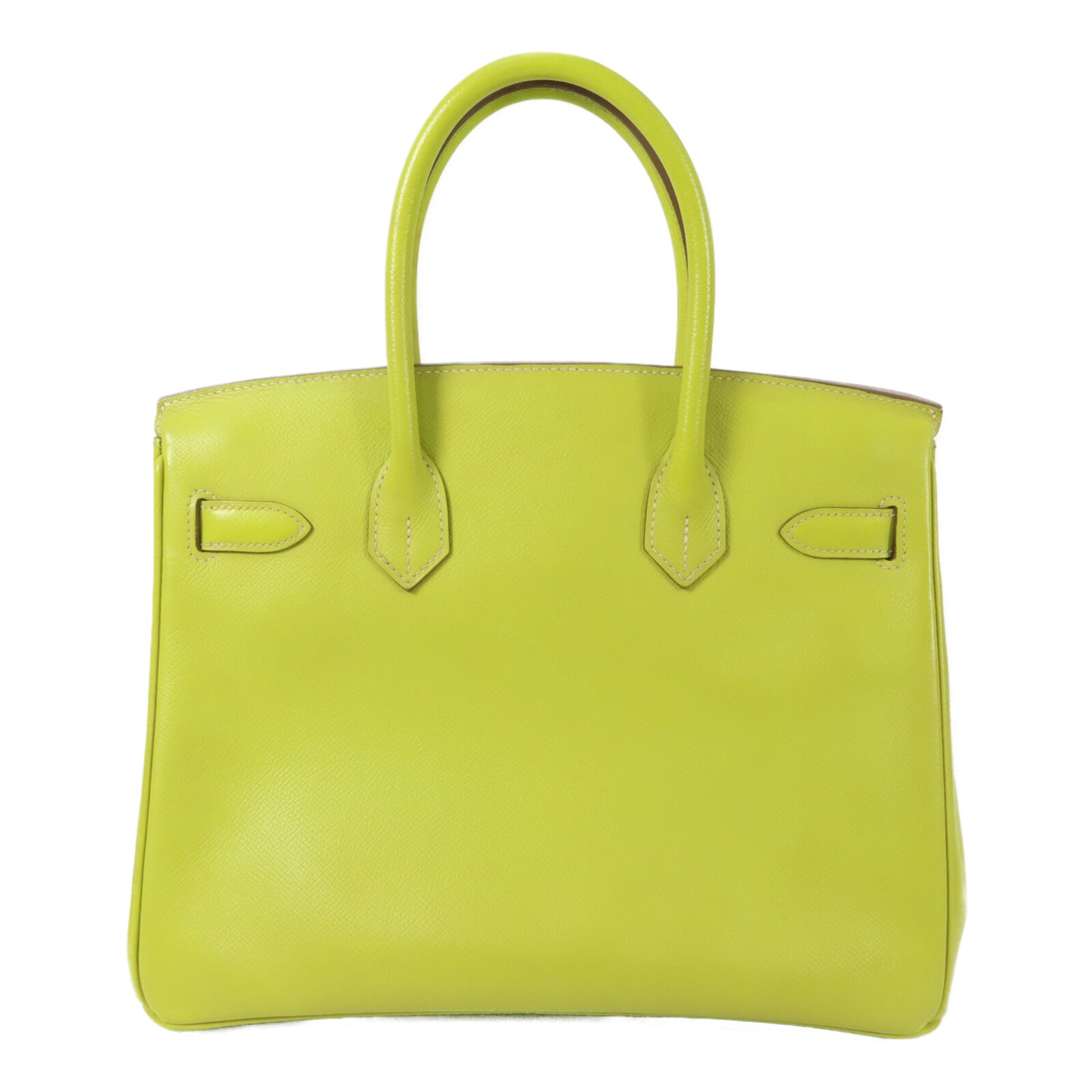 HERMES Epsom皮革Birkin 30 Candy手挽袋Kiwi