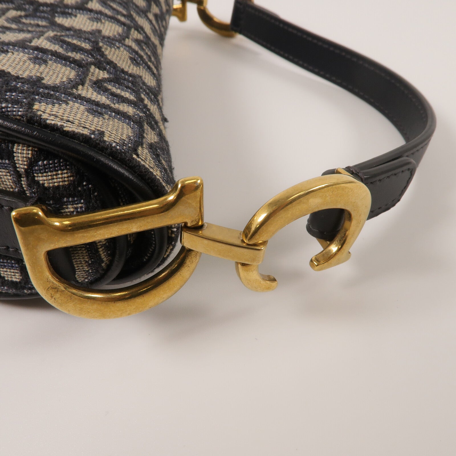 Dior 帆布Saddle Mini肩背袋